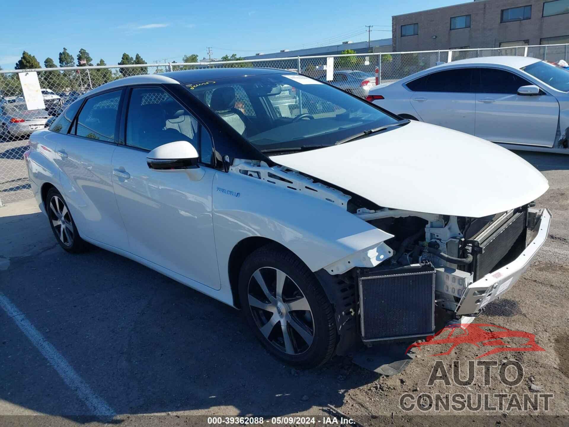 TOYOTA MIRAI 2017 - JTDBVRBD2HA001218