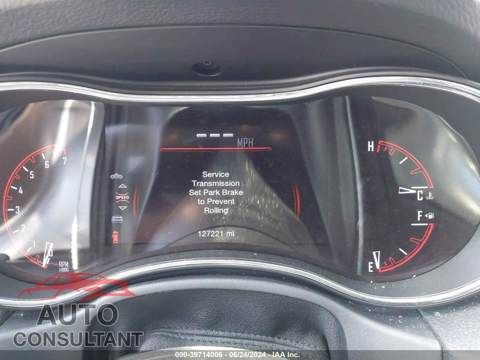 DODGE DURANGO 2017 - 1C4RDHDG1HC774124