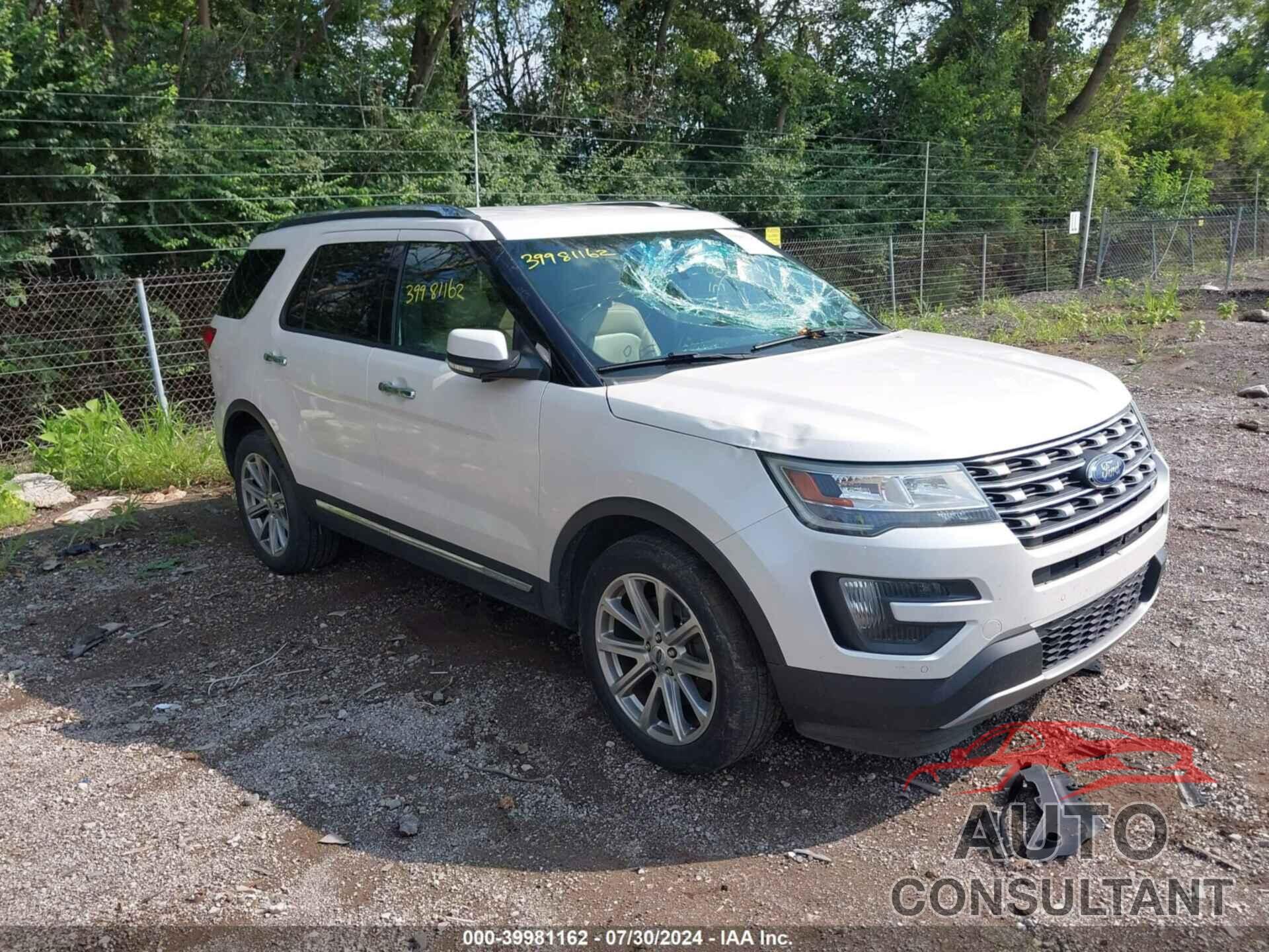 FORD EXPLORER 2016 - 1FM5K8F8XGGA79282