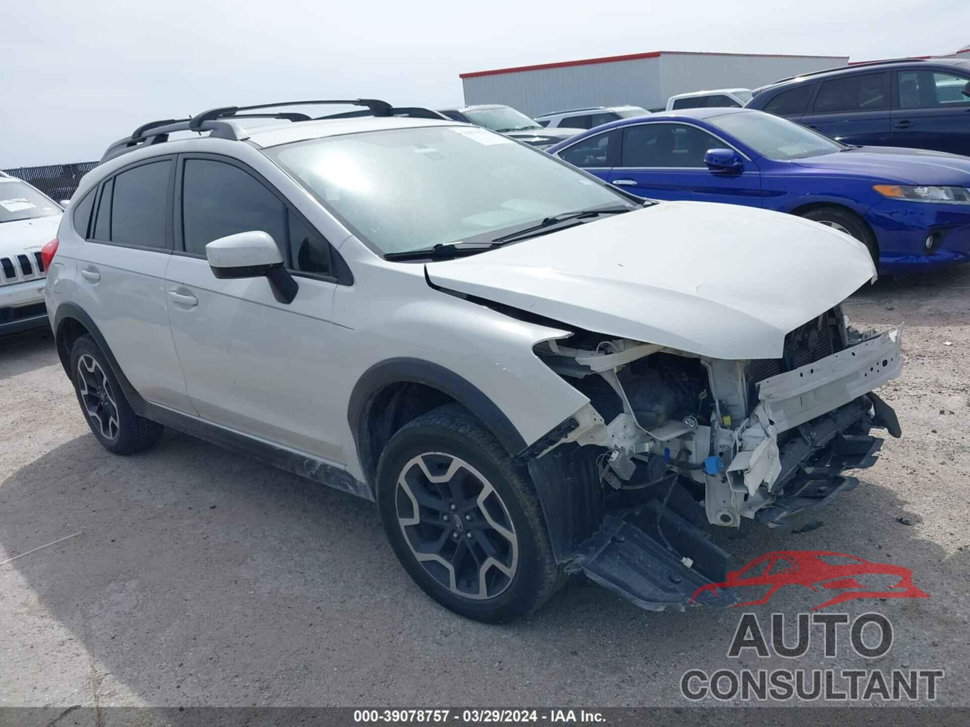 SUBARU CROSSTREK 2017 - JF2GPABC6H8206817