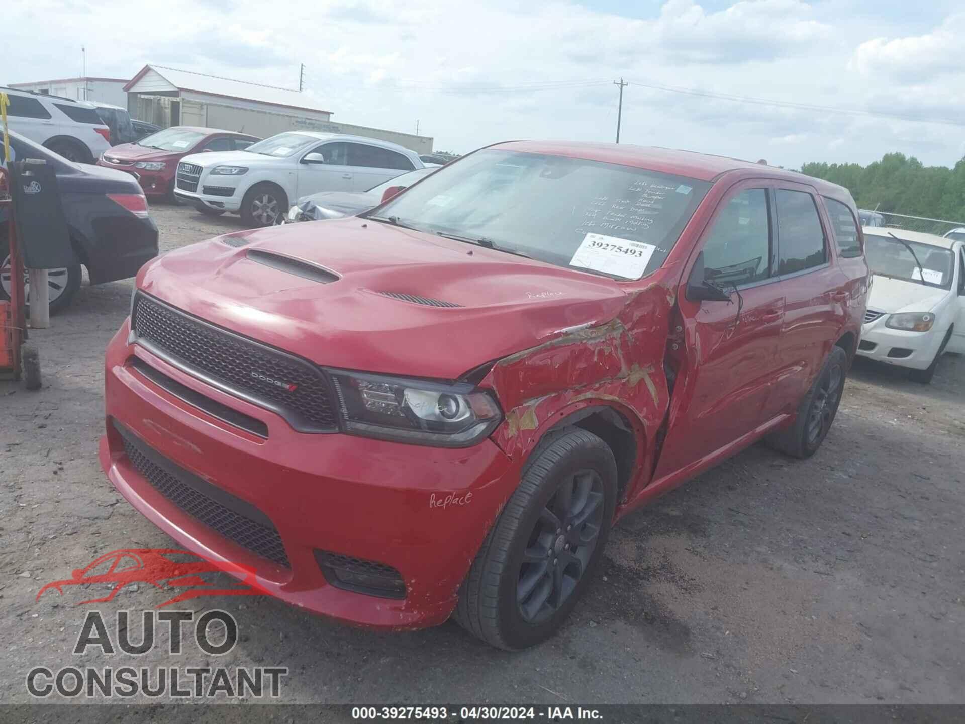 DODGE DURANGO 2018 - 1C4SDHCTXJC290099