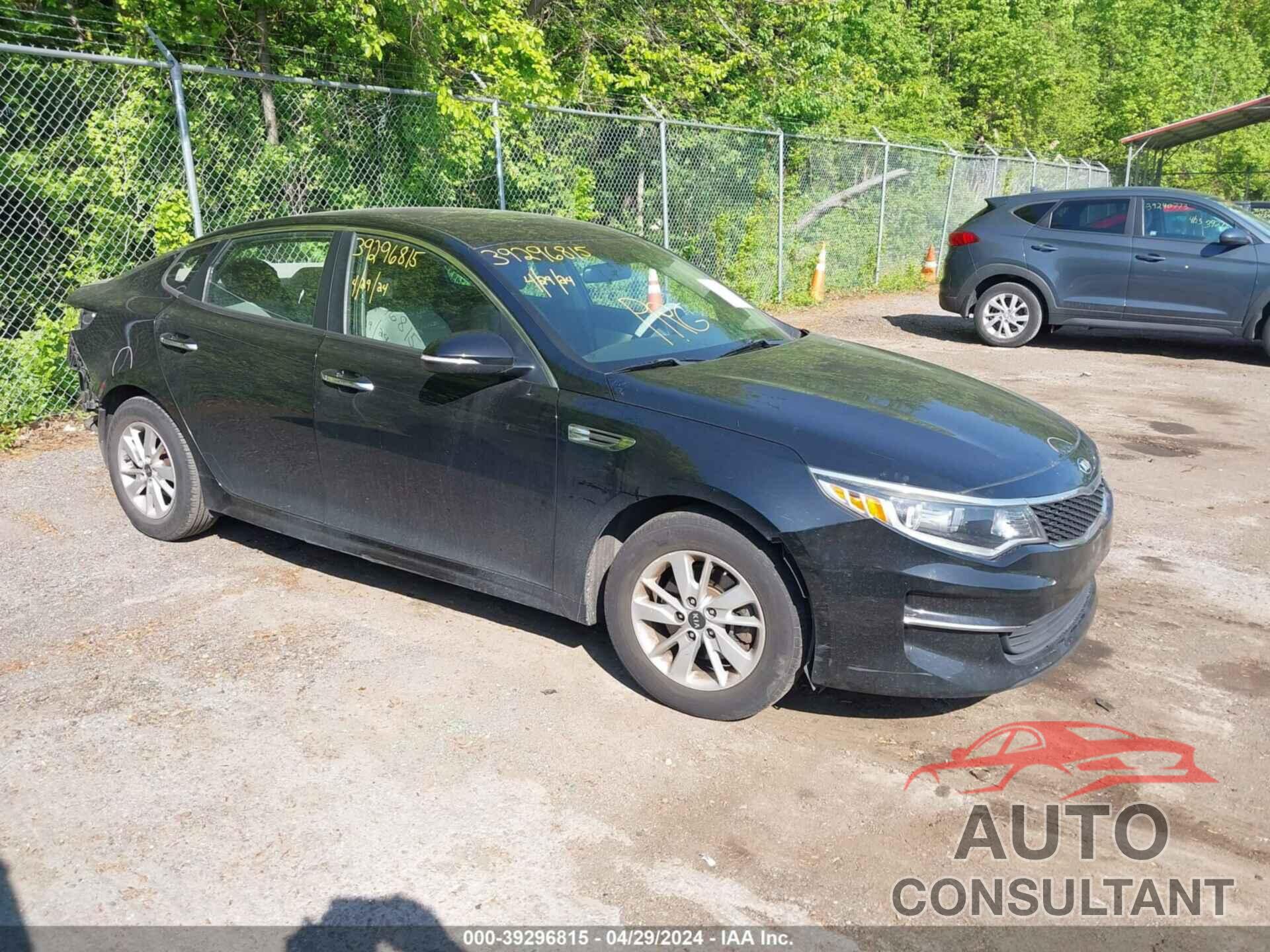 KIA OPTIMA 2016 - 5XXGT4L35GG104320