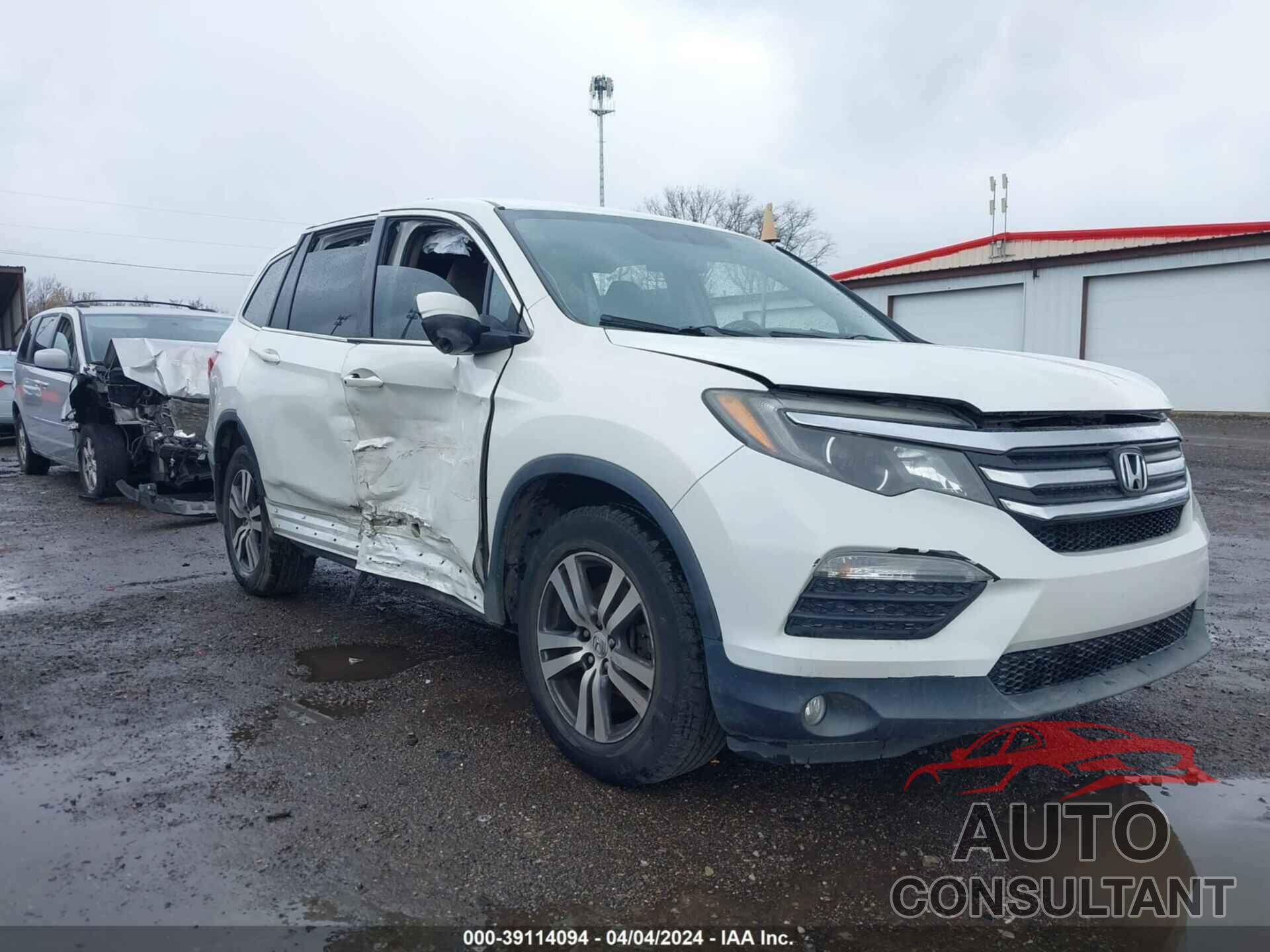 HONDA PILOT 2016 - 5FNYF6H39GB081868