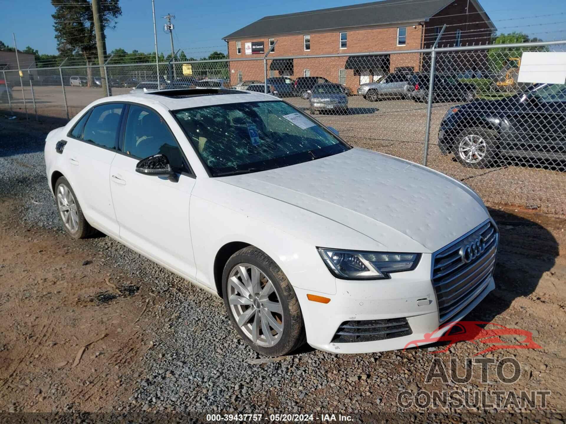 AUDI A4 2017 - WAUANAF47HN006797