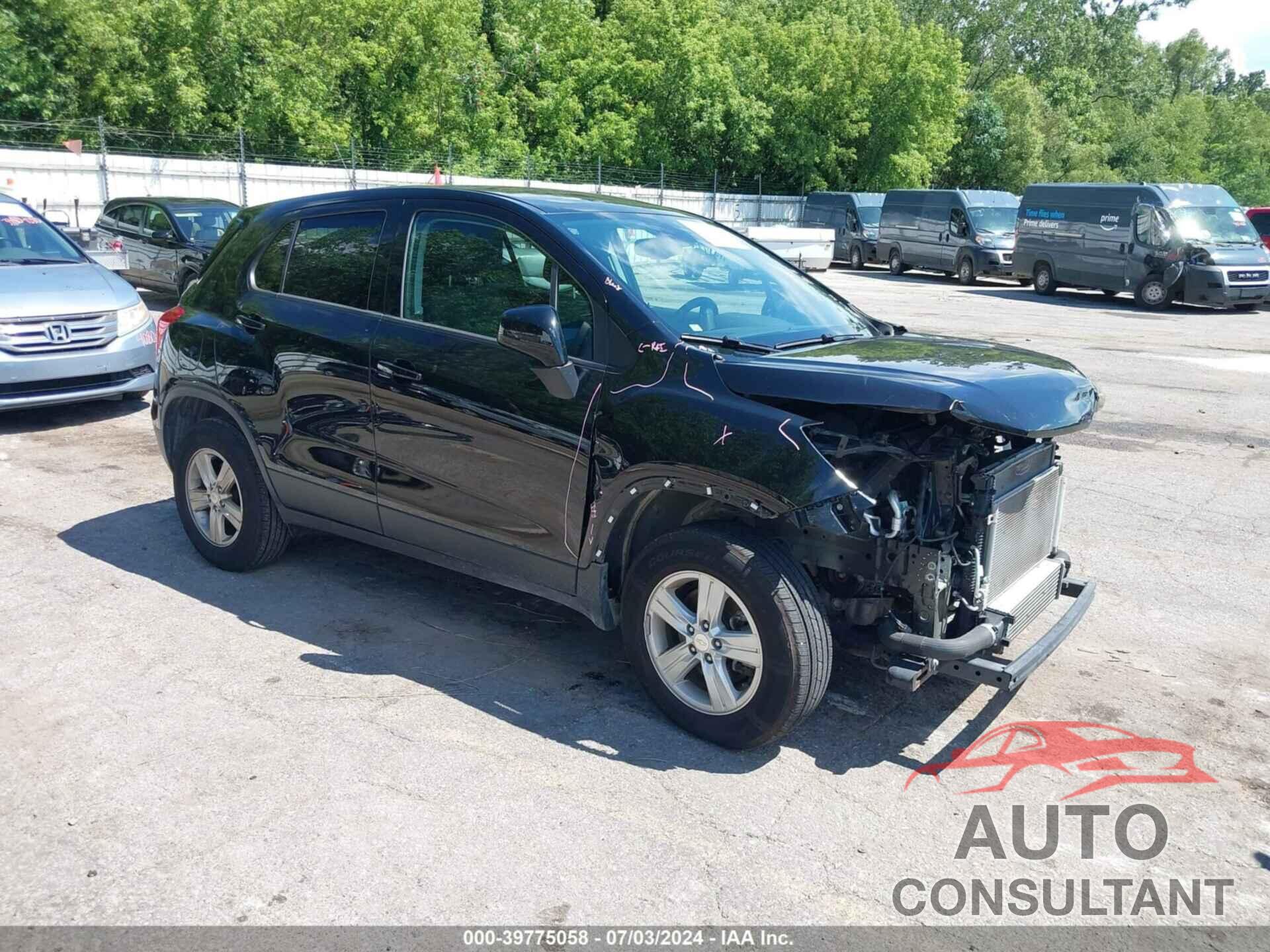 CHEVROLET TRAX 2019 - 3GNCJNSB4KL402283