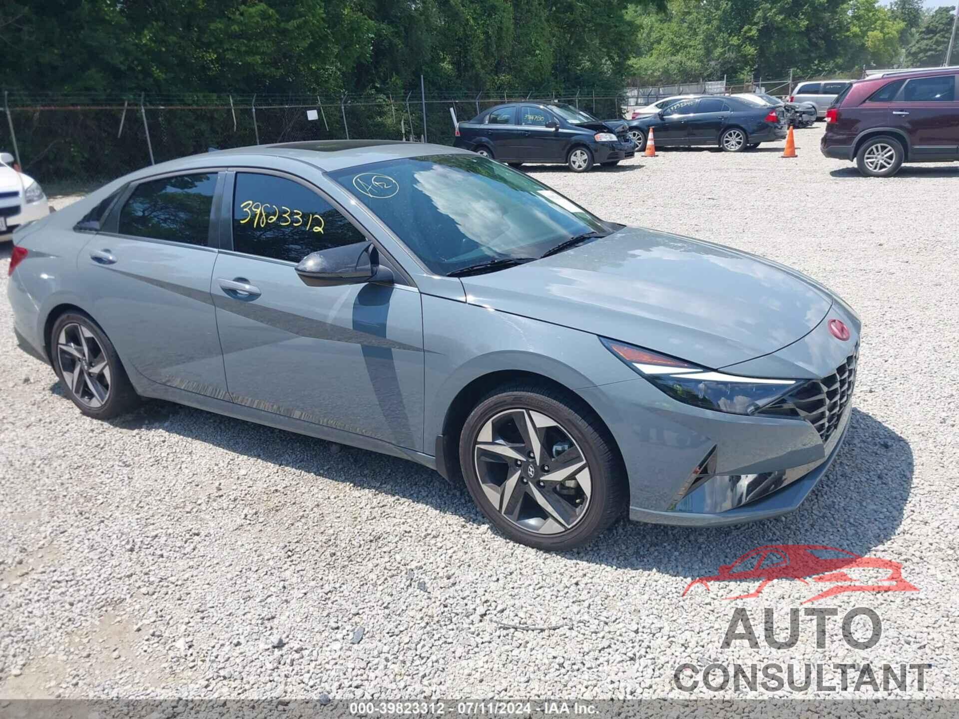 HYUNDAI ELANTRA HYBRID 2023 - KMHLN4AJ8PU037339