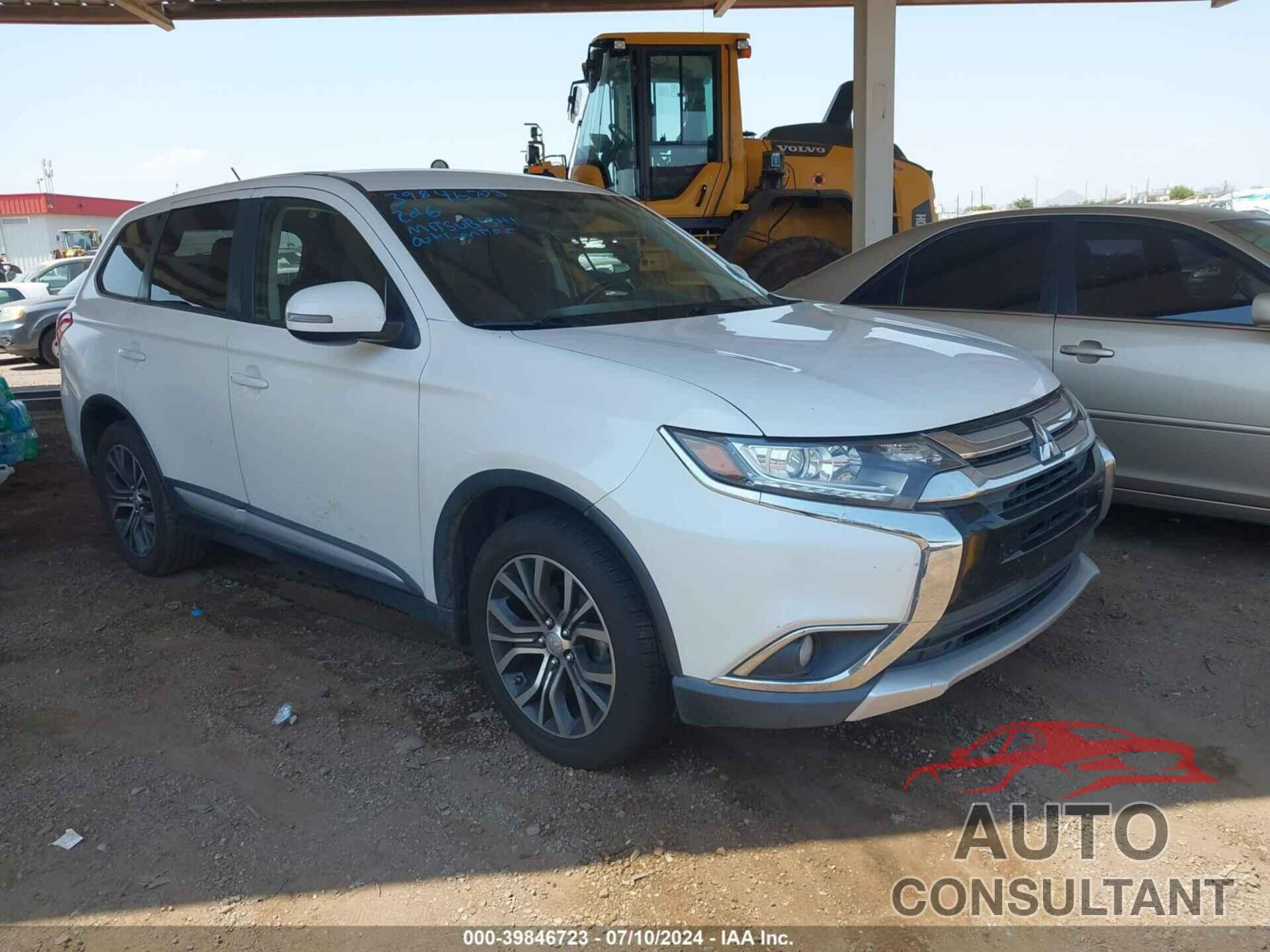 MITSUBISHI OUTLANDER 2016 - JA4AD3A34GZ040021