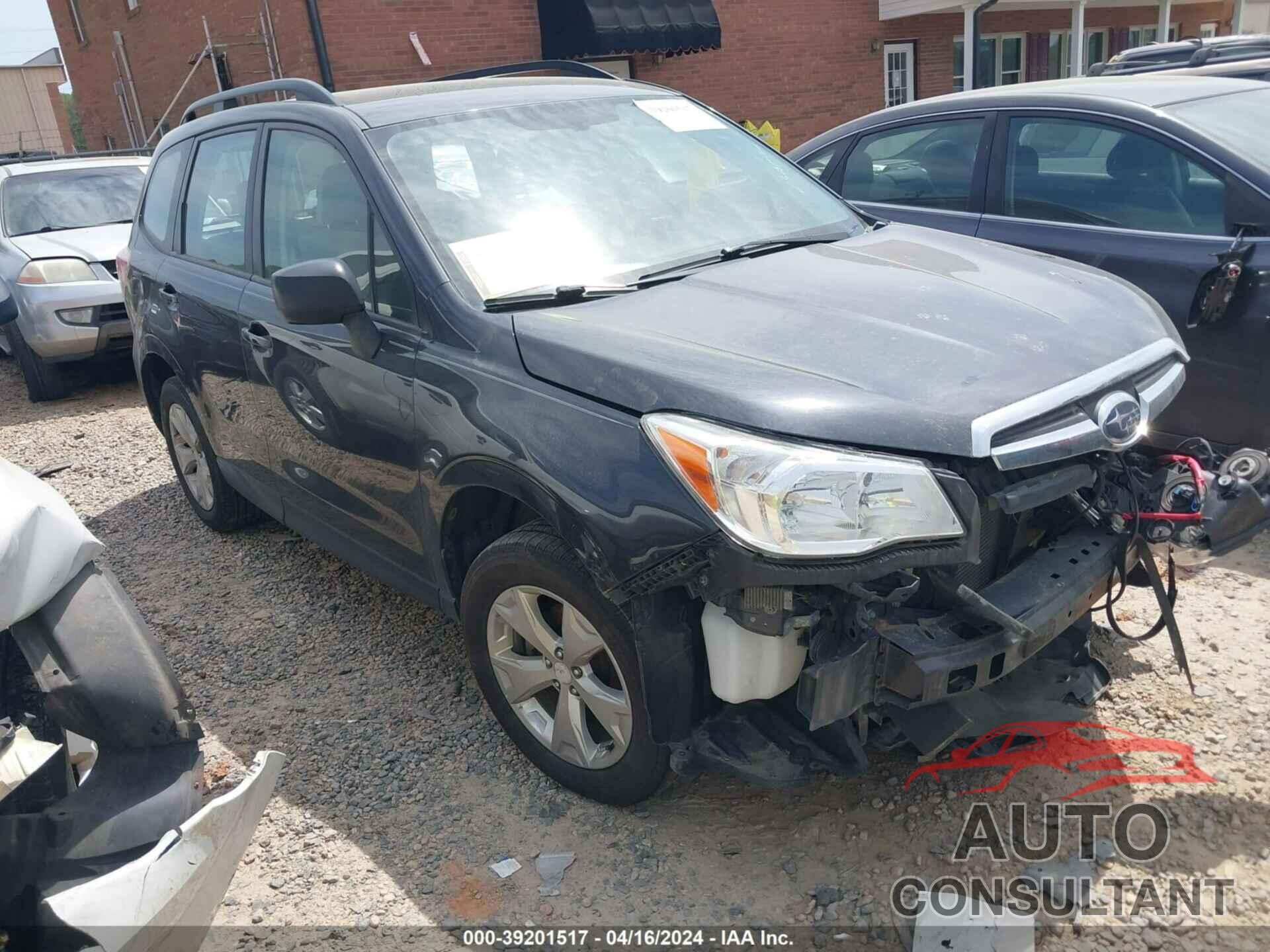 SUBARU FORESTER 2016 - JF2SJABC3GH518426