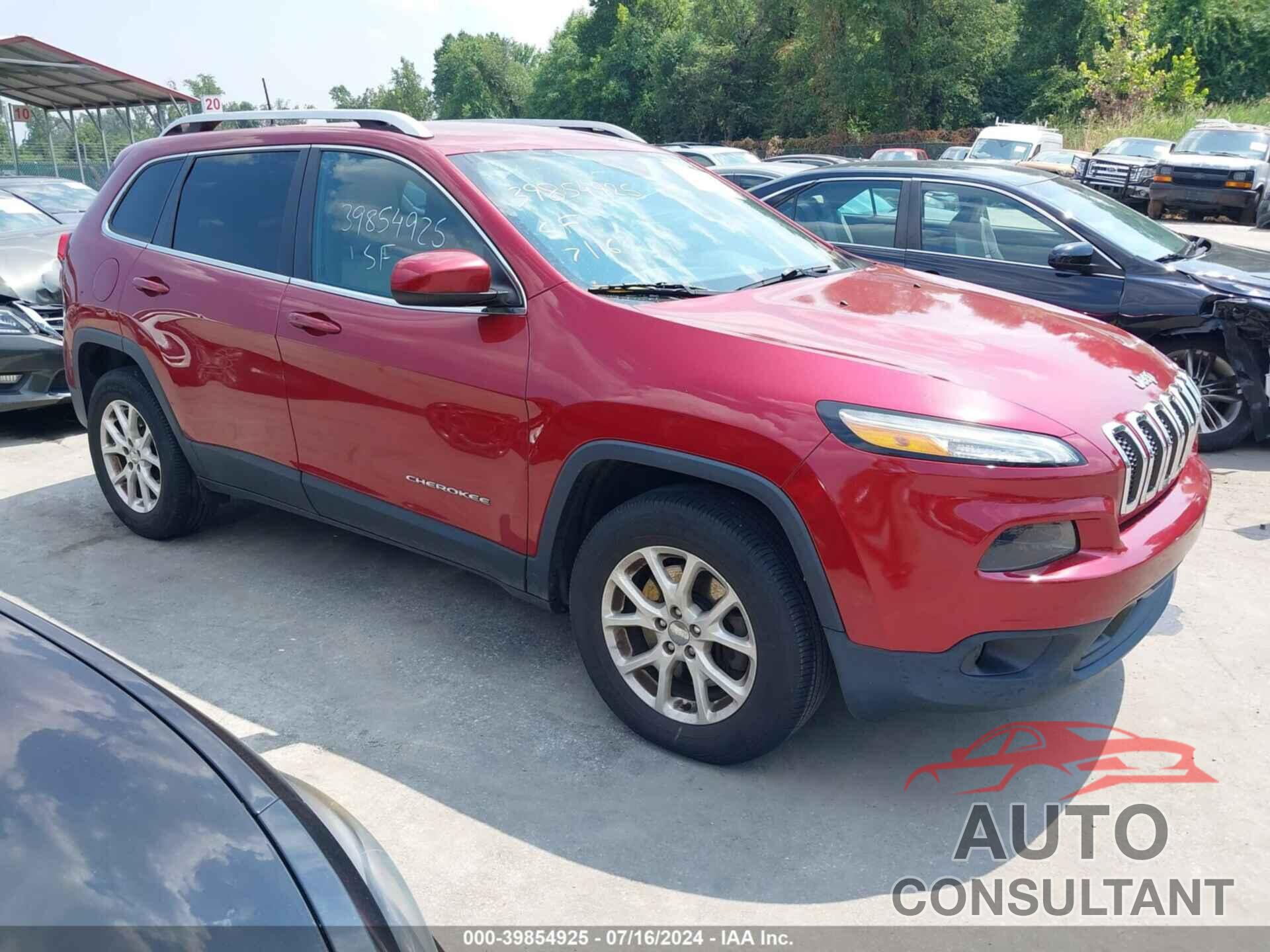 JEEP CHEROKEE 2016 - 1C4PJMCB9GW109564