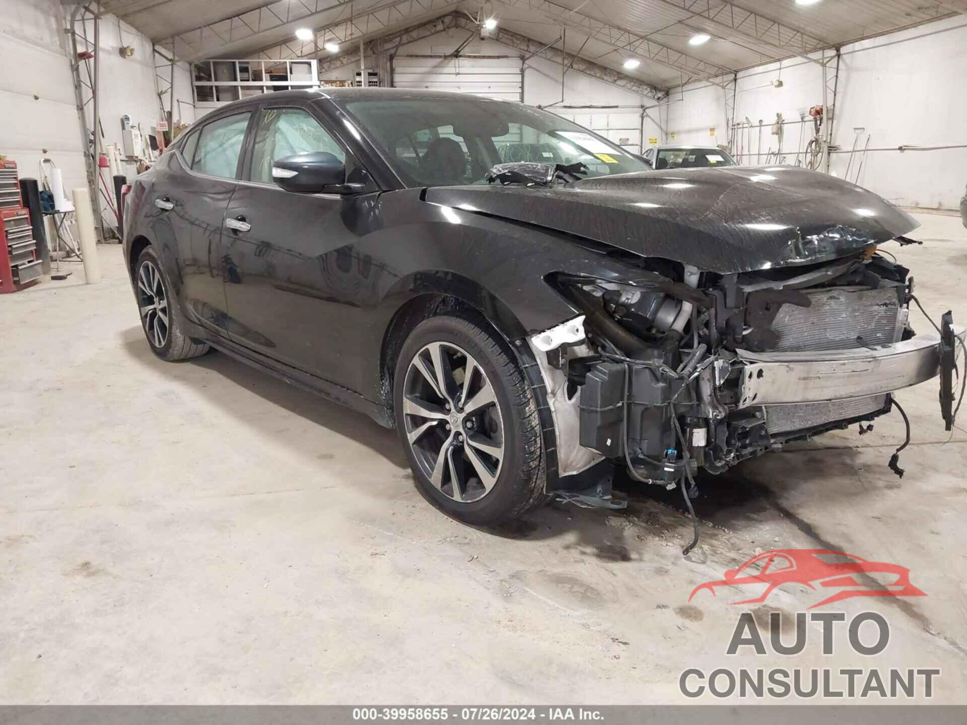 NISSAN MAXIMA 2018 - 1N4AA6AP1JC360660