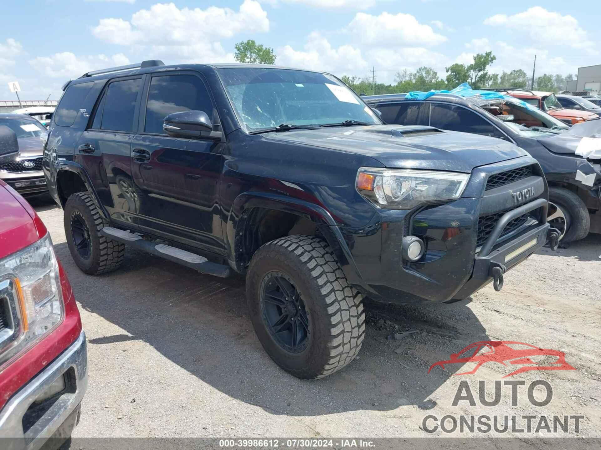 TOYOTA 4RUNNER 2018 - JTEBU5JR6J5523076