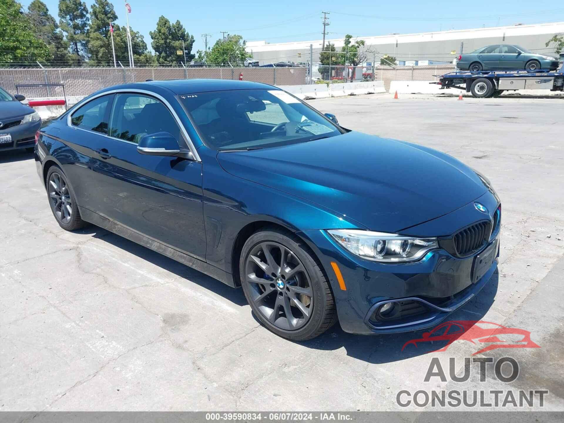 BMW 430I 2017 - WBA4R7C59HK679531