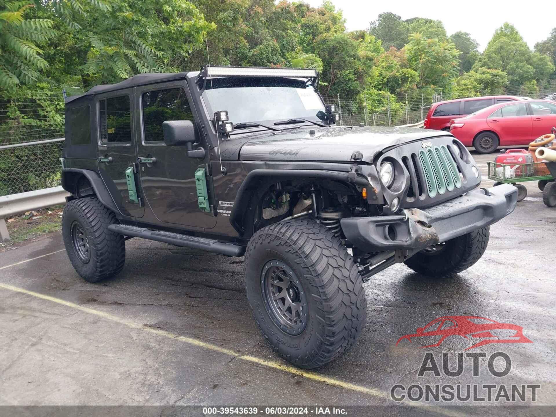 JEEP WRANGLER UNLIMITED 2017 - 1C4BJWDG9HL535726