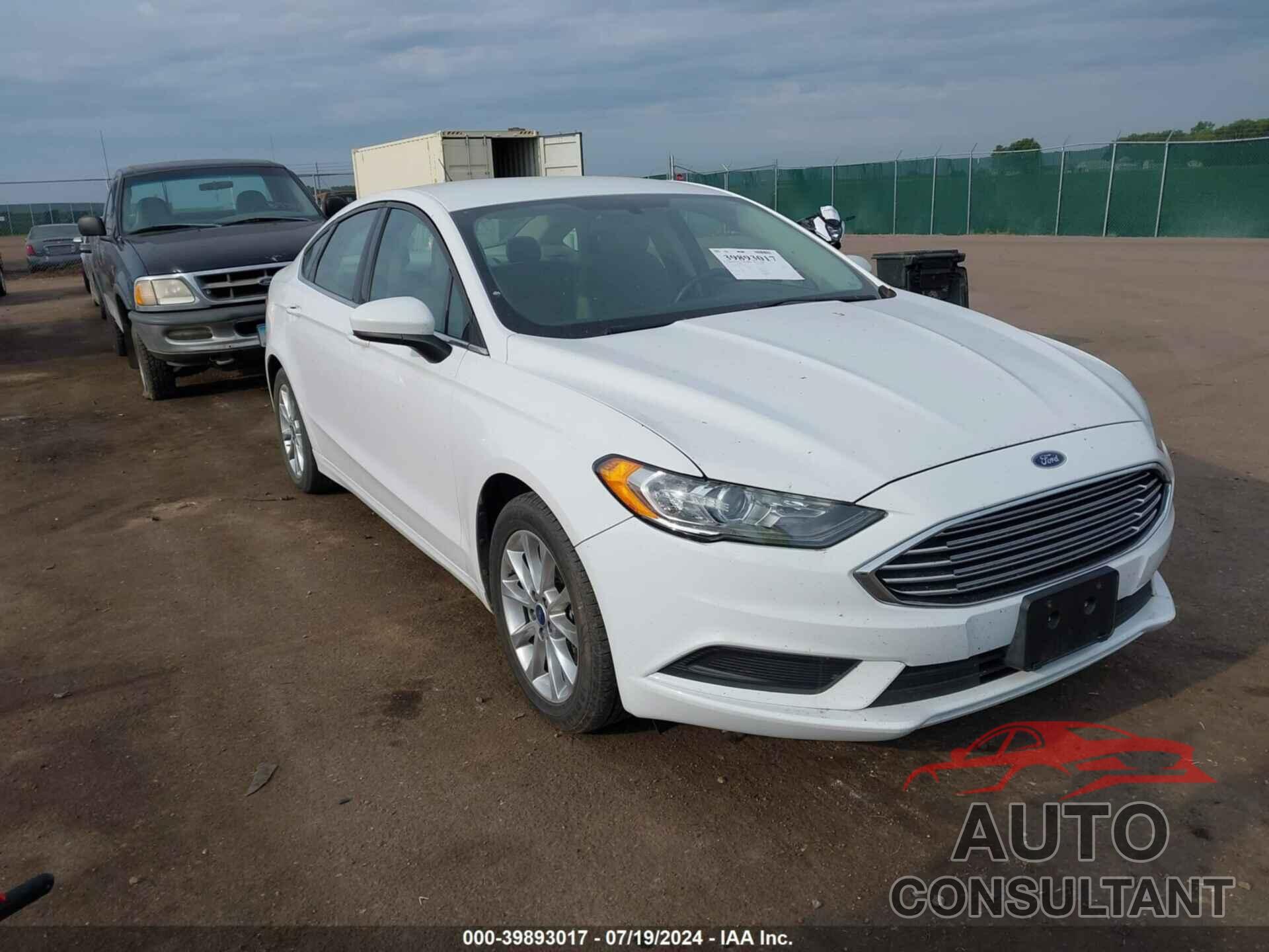 FORD FUSION 2017 - 3FA6P0HD5HR258156