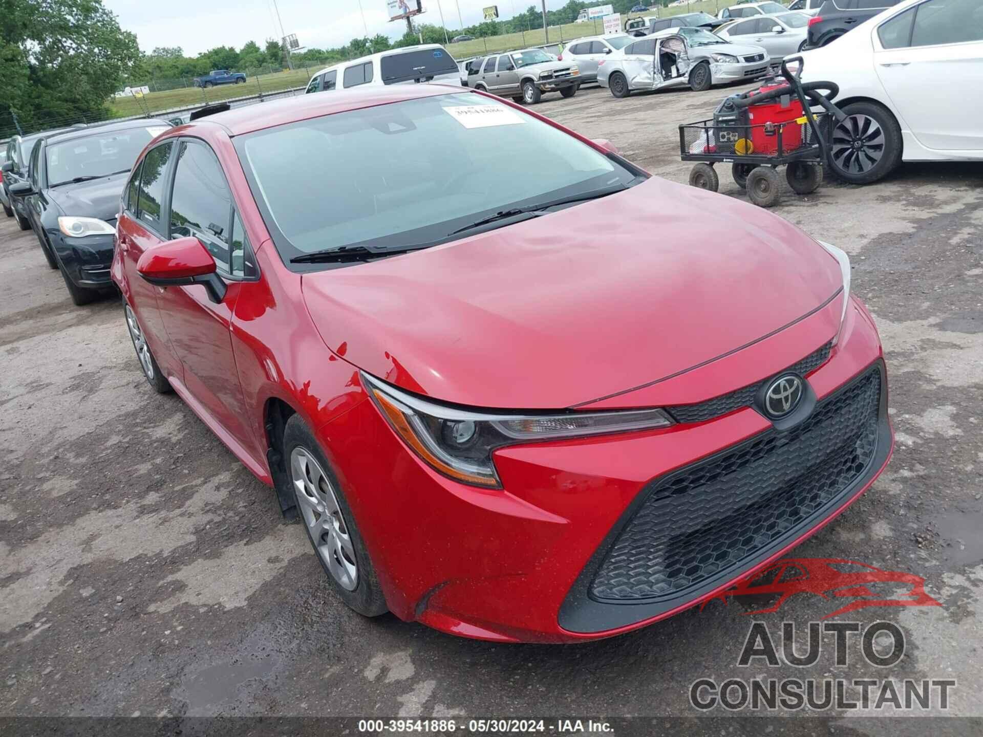 TOYOTA COROLLA 2020 - JTDEPRAE2LJ084059