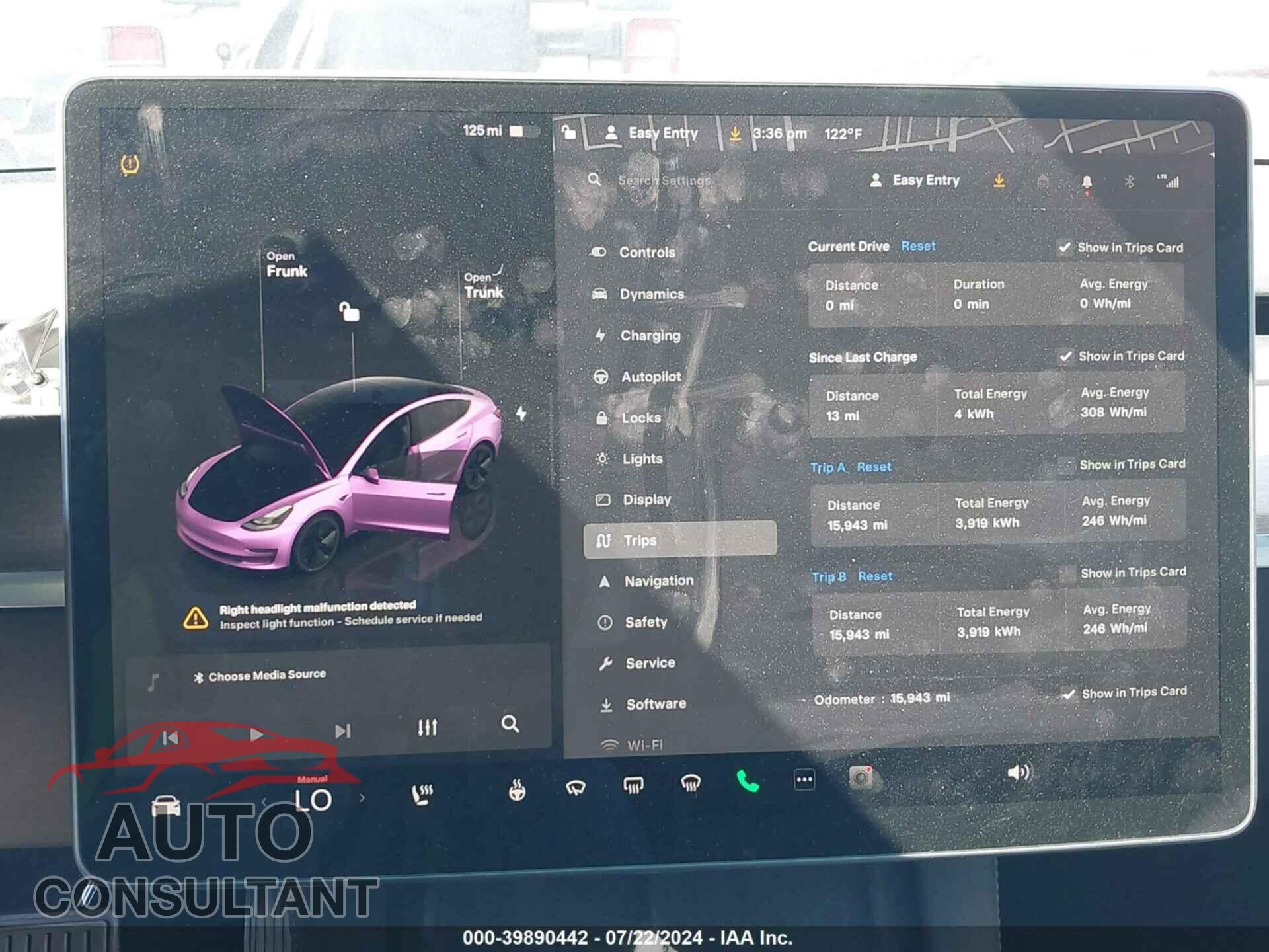 TESLA MODEL 3 2023 - 5YJ3E1EA8PF426343