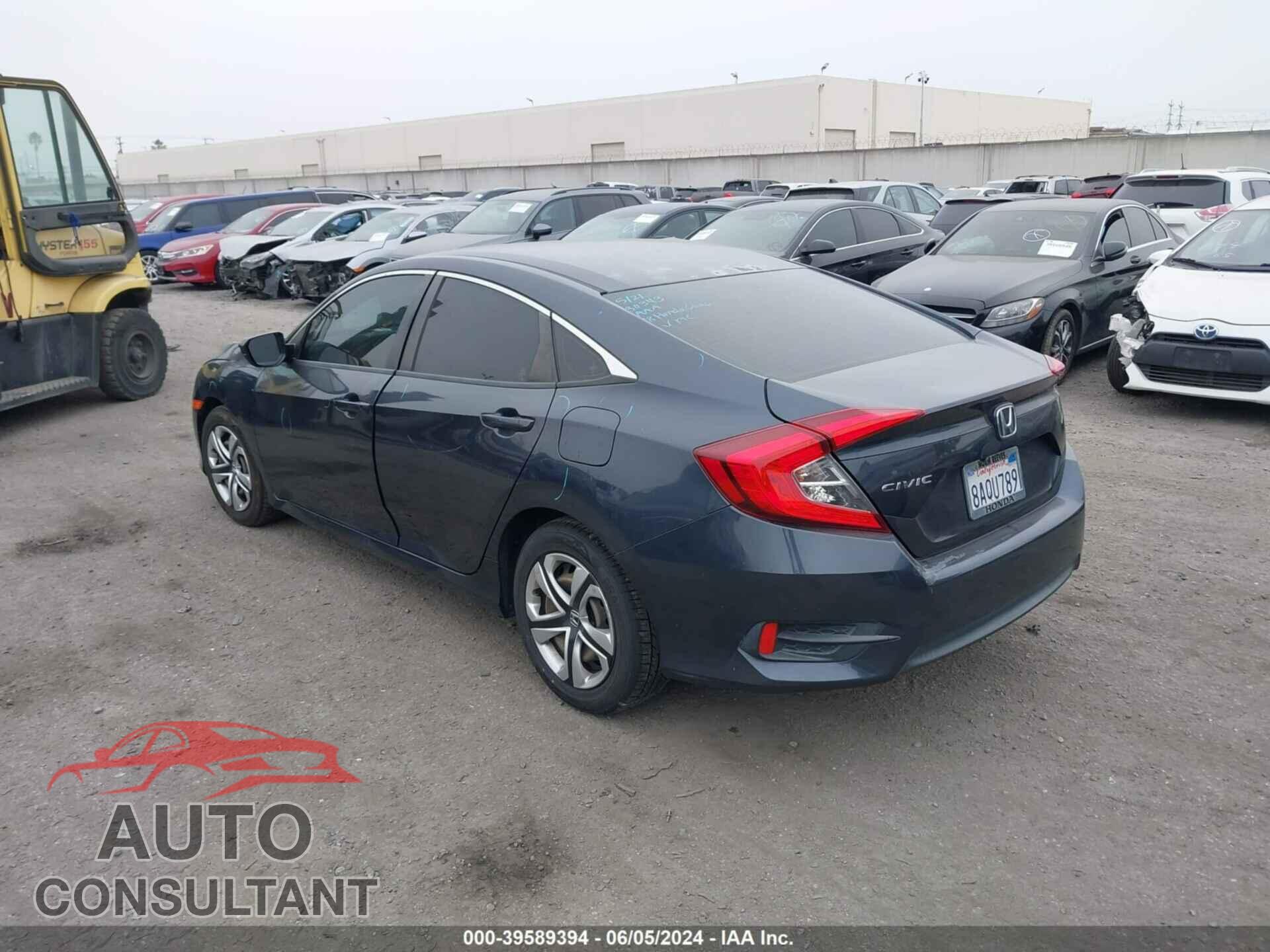 HONDA CIVIC 2017 - 2HGFC2F52HH573409