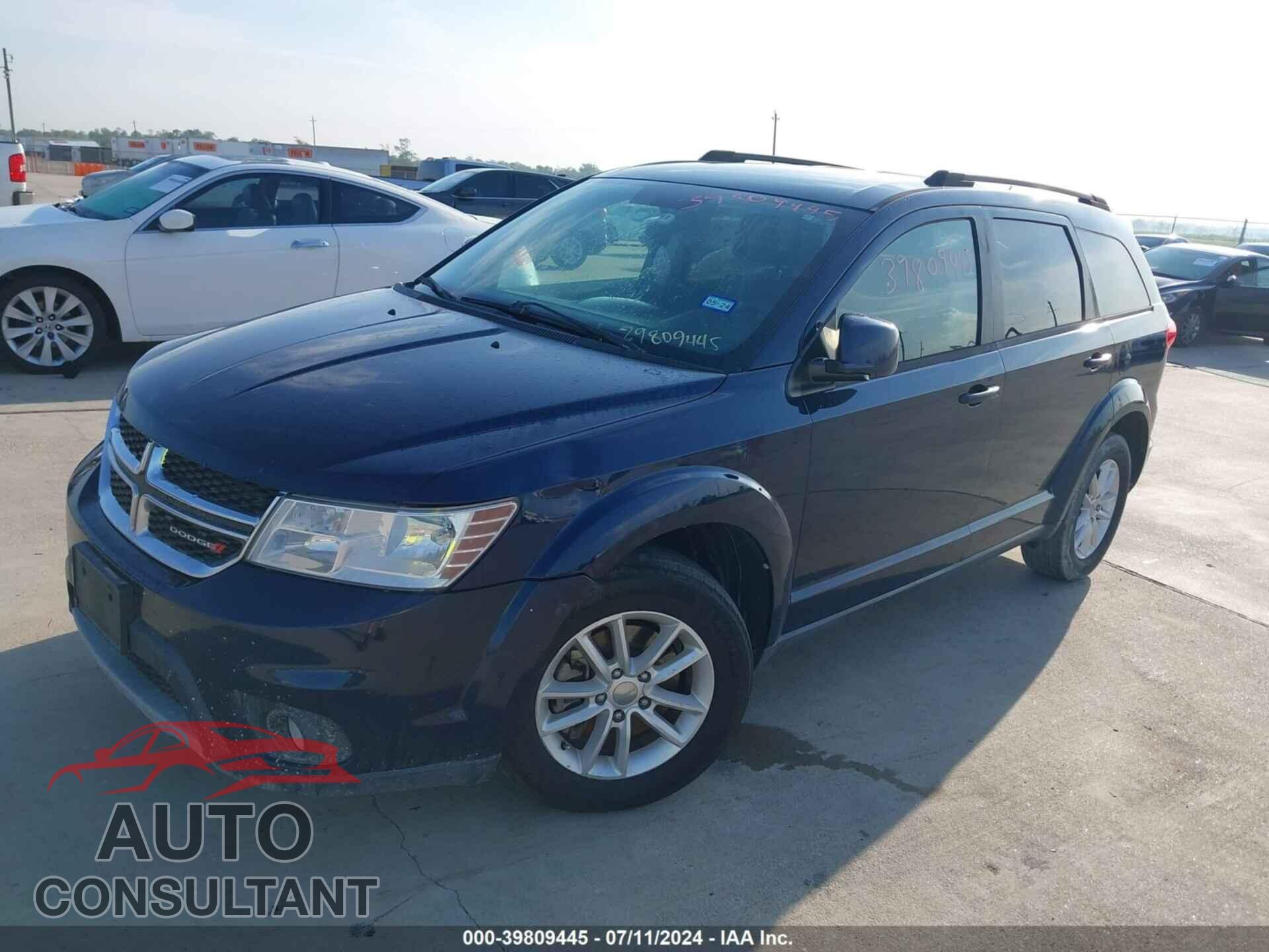 DODGE JOURNEY 2017 - 3C4PDCBG3HT525387