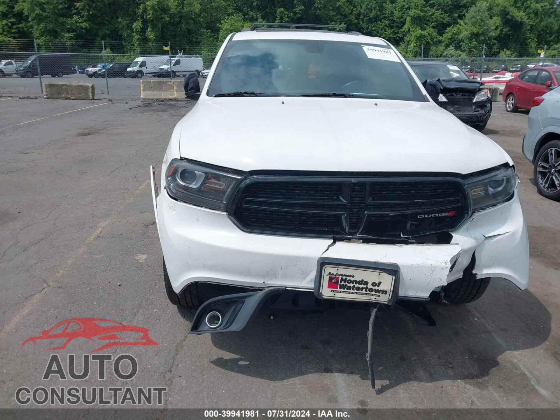 DODGE DURANGO 2017 - 1C4RDJDG9HC691791