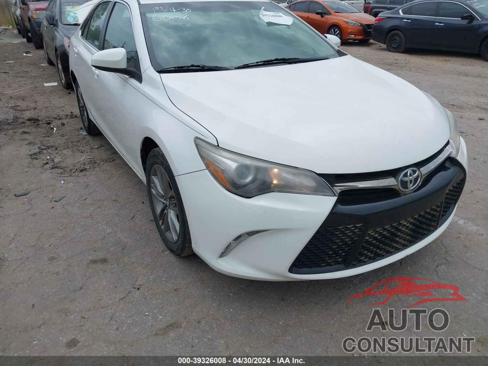 TOYOTA CAMRY 2017 - 4T1BF1FK3HU398956