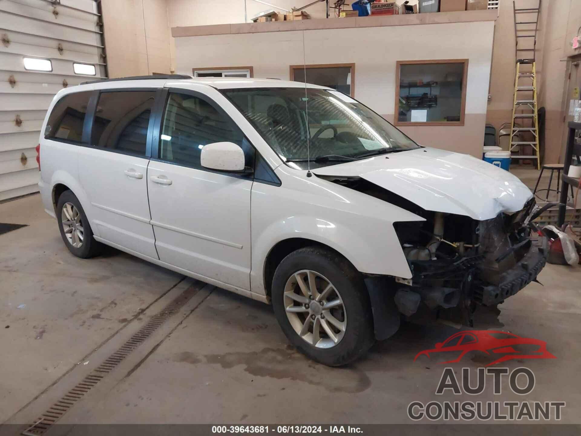 DODGE GRAND CARAVAN 2016 - 2C4RDGCG9GR334508