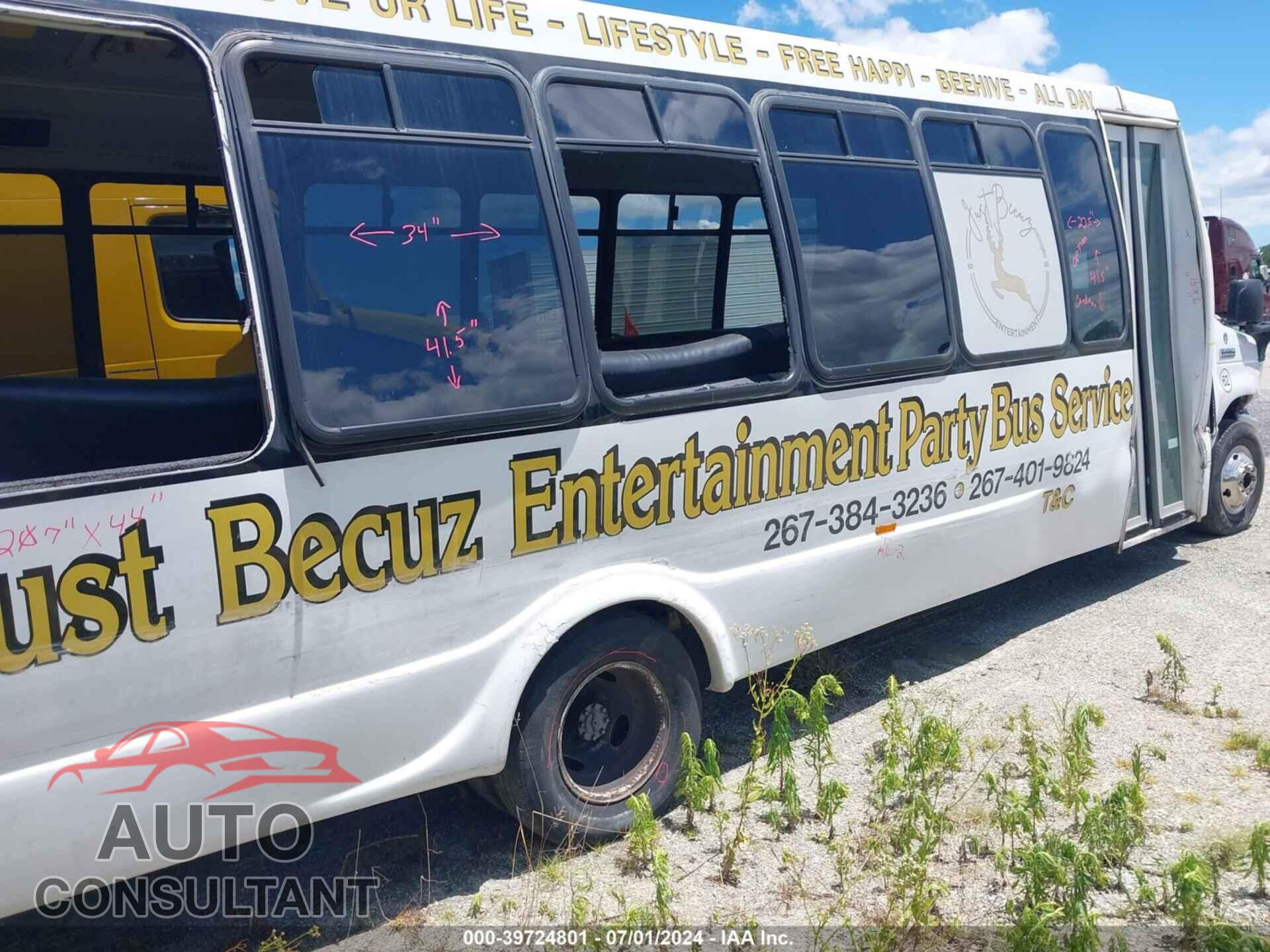 FORD E-450 CUTAWAY 2011 - 1FDFE4FS8BDA43133