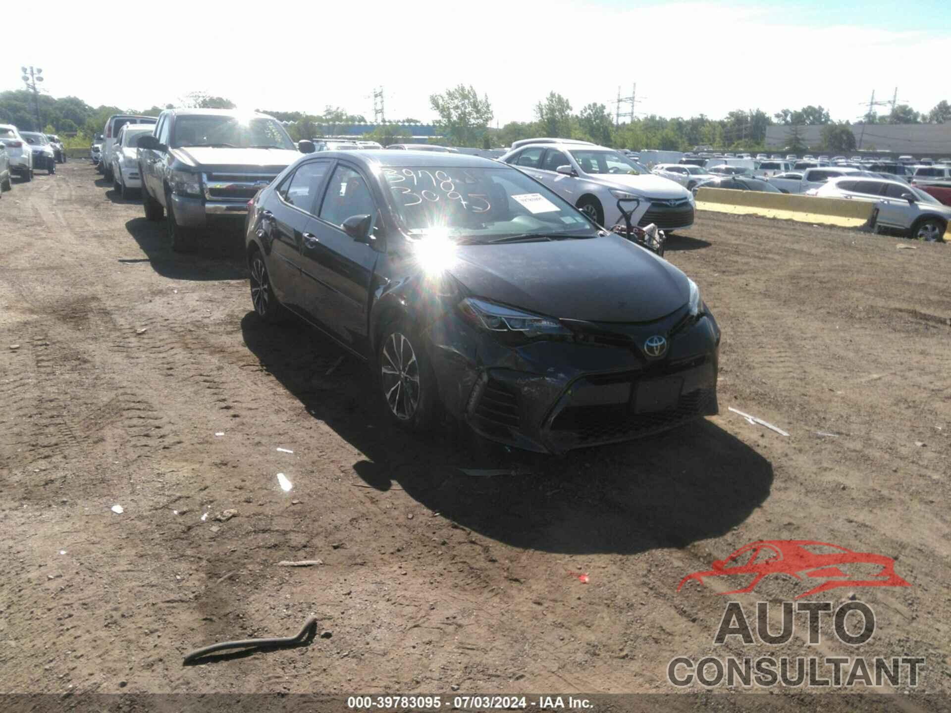 TOYOTA COROLLA 2019 - 2T1BURHE3KC144023