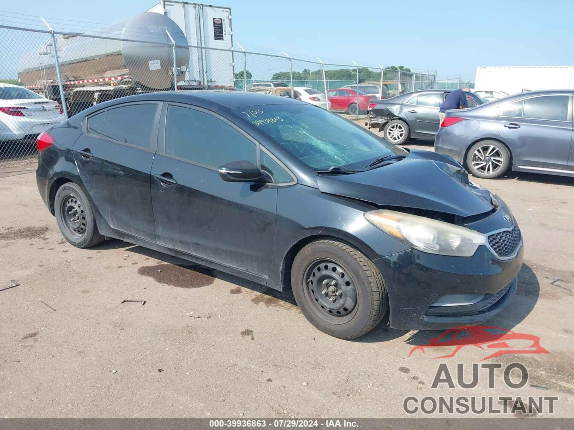 KIA FORTE 2015 - KNAFX4A65F5430017