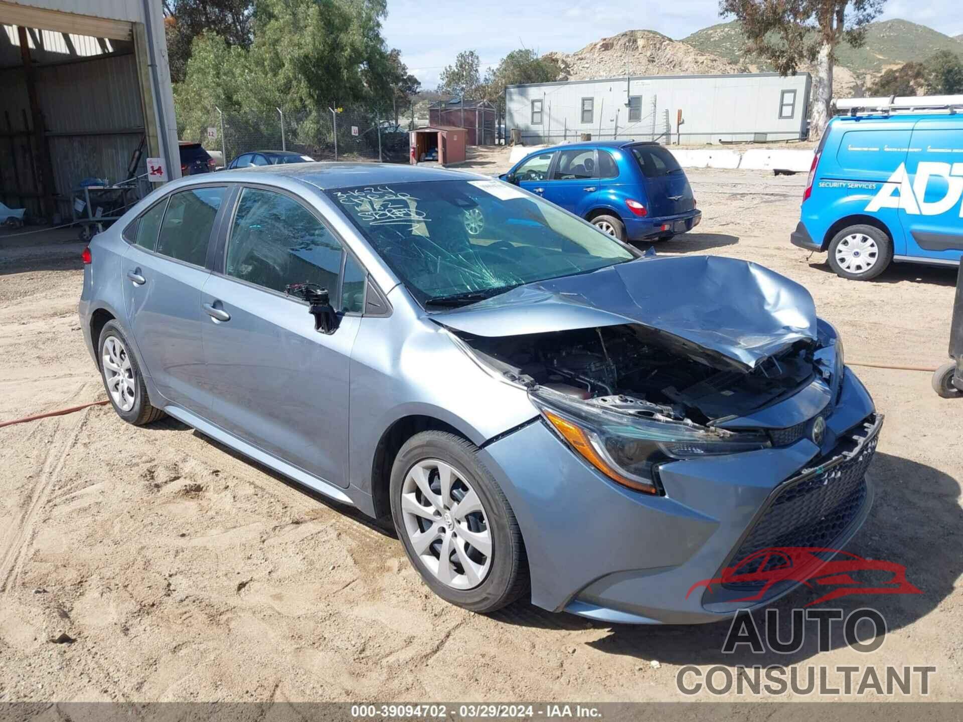 TOYOTA COROLLA 2020 - 5YFEPRAE9LP081462