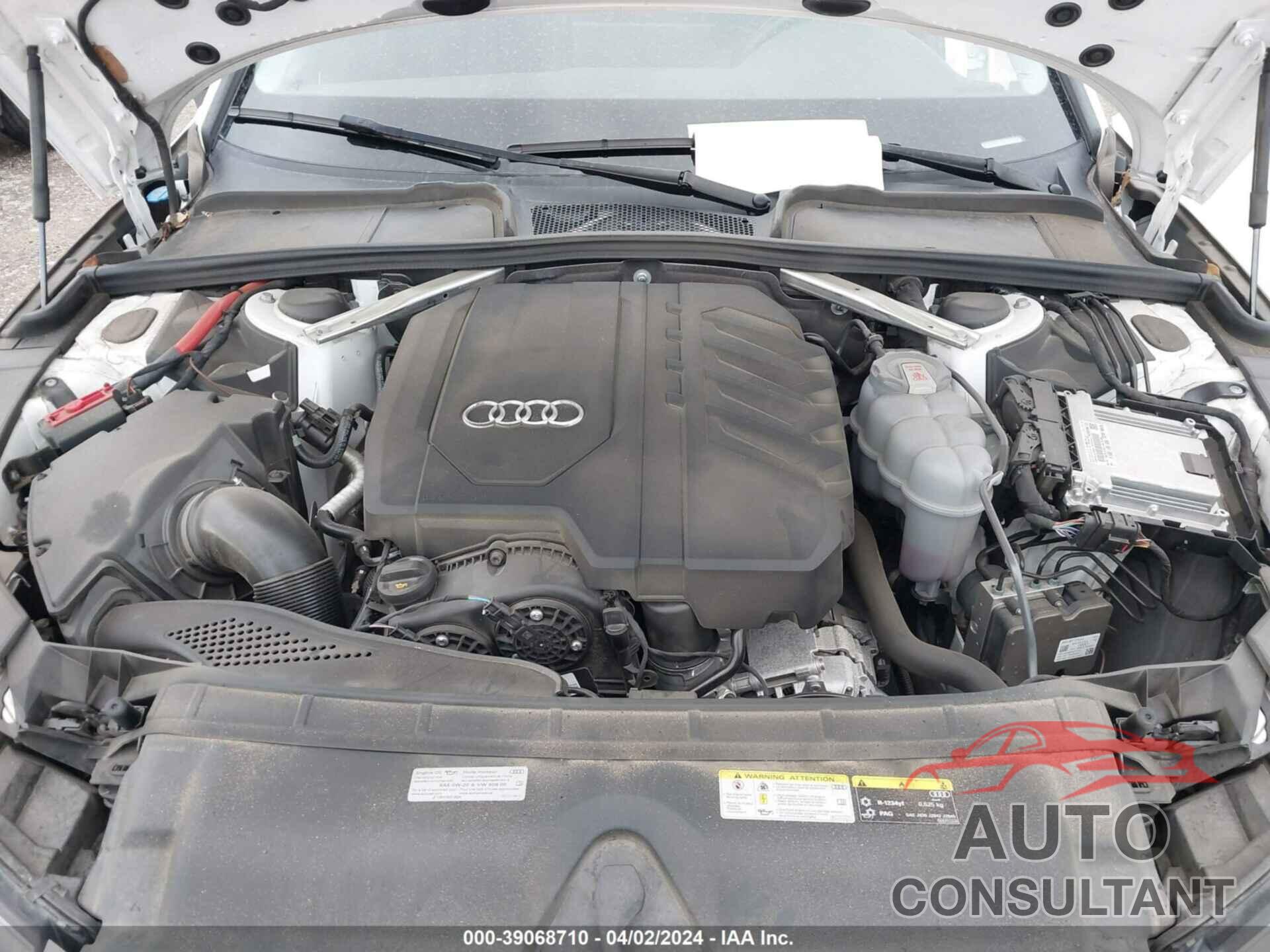 AUDI A4 2021 - WAUABAF45MN009460