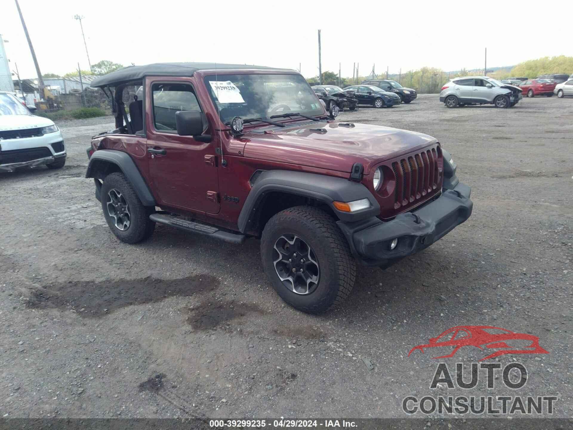 JEEP WRANGLER 2021 - 1C4GJXAG0MW726167