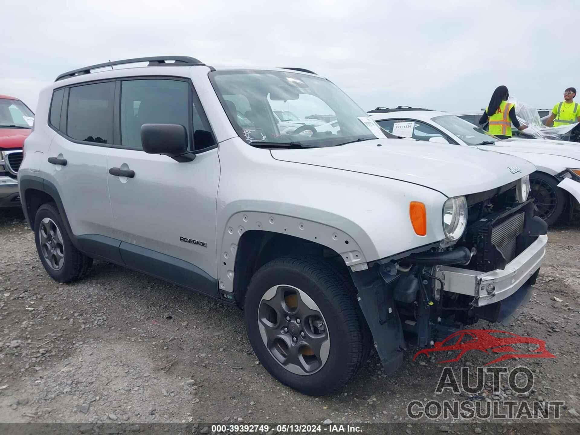 JEEP RENEGADE 2017 - ZACCJBAB8HPG09445