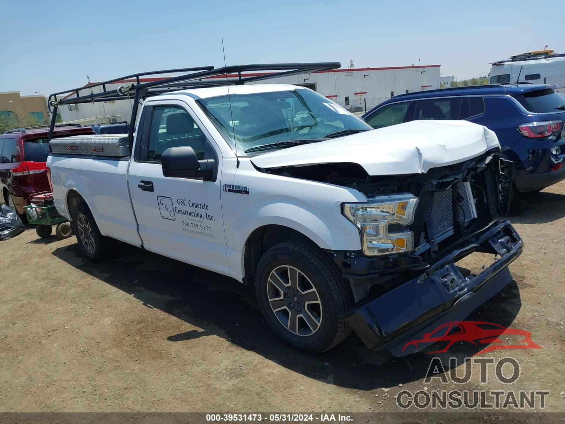 FORD F-150 2016 - 1FTMF1C80GKG01026