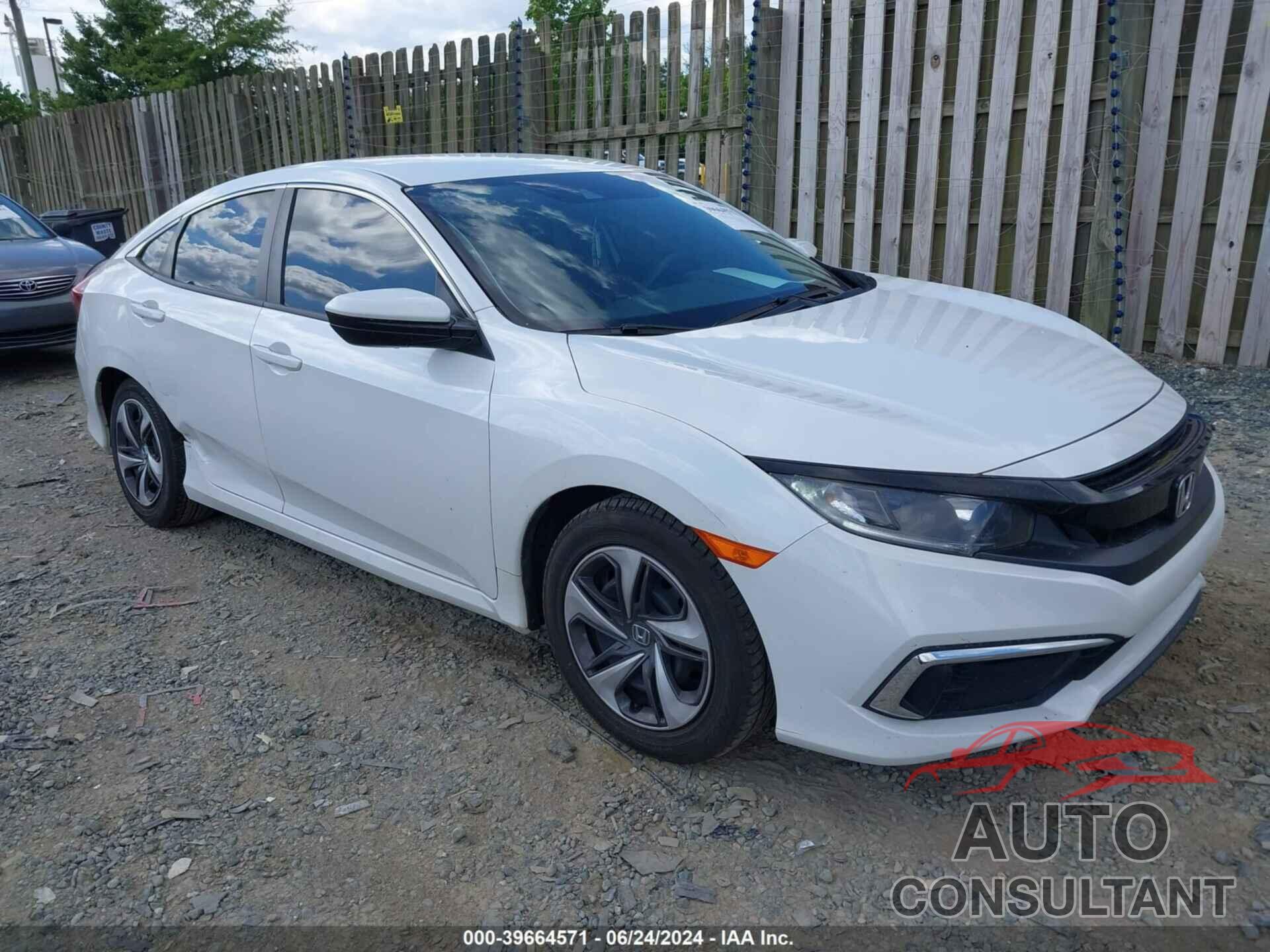 HONDA CIVIC 2019 - 2HGFC2F67KH600281