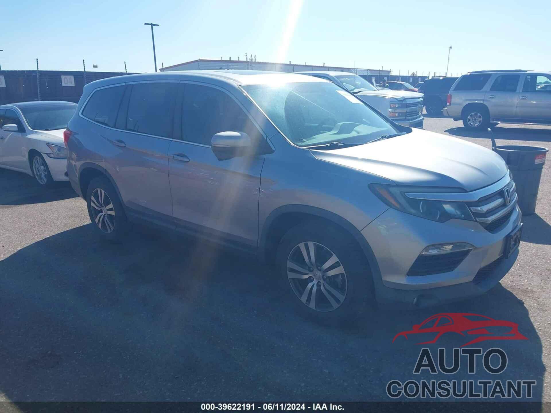 HONDA PILOT 2016 - 5FNYF6H58GB020819