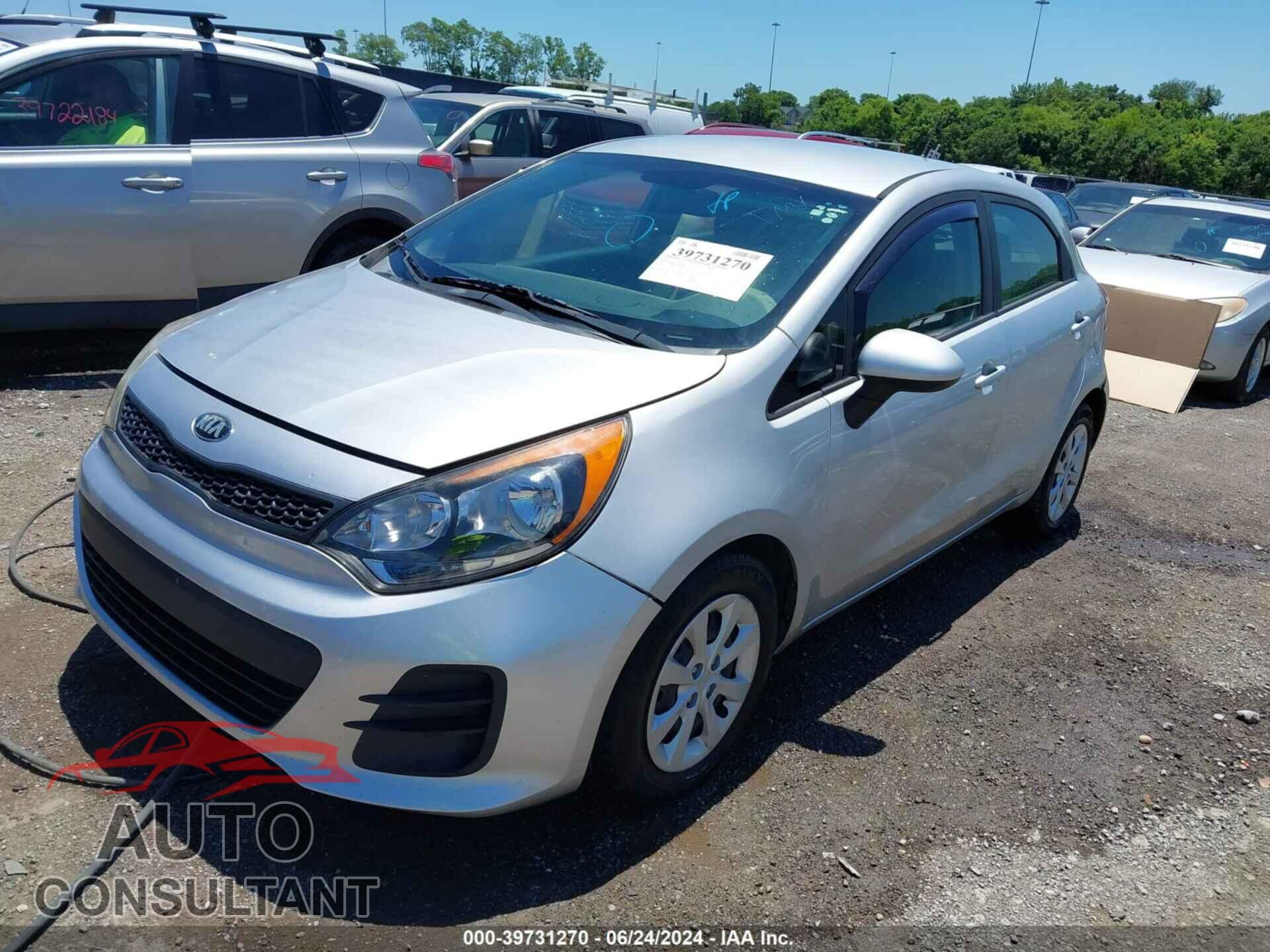 KIA RIO 2017 - KNADM5A37H6006878