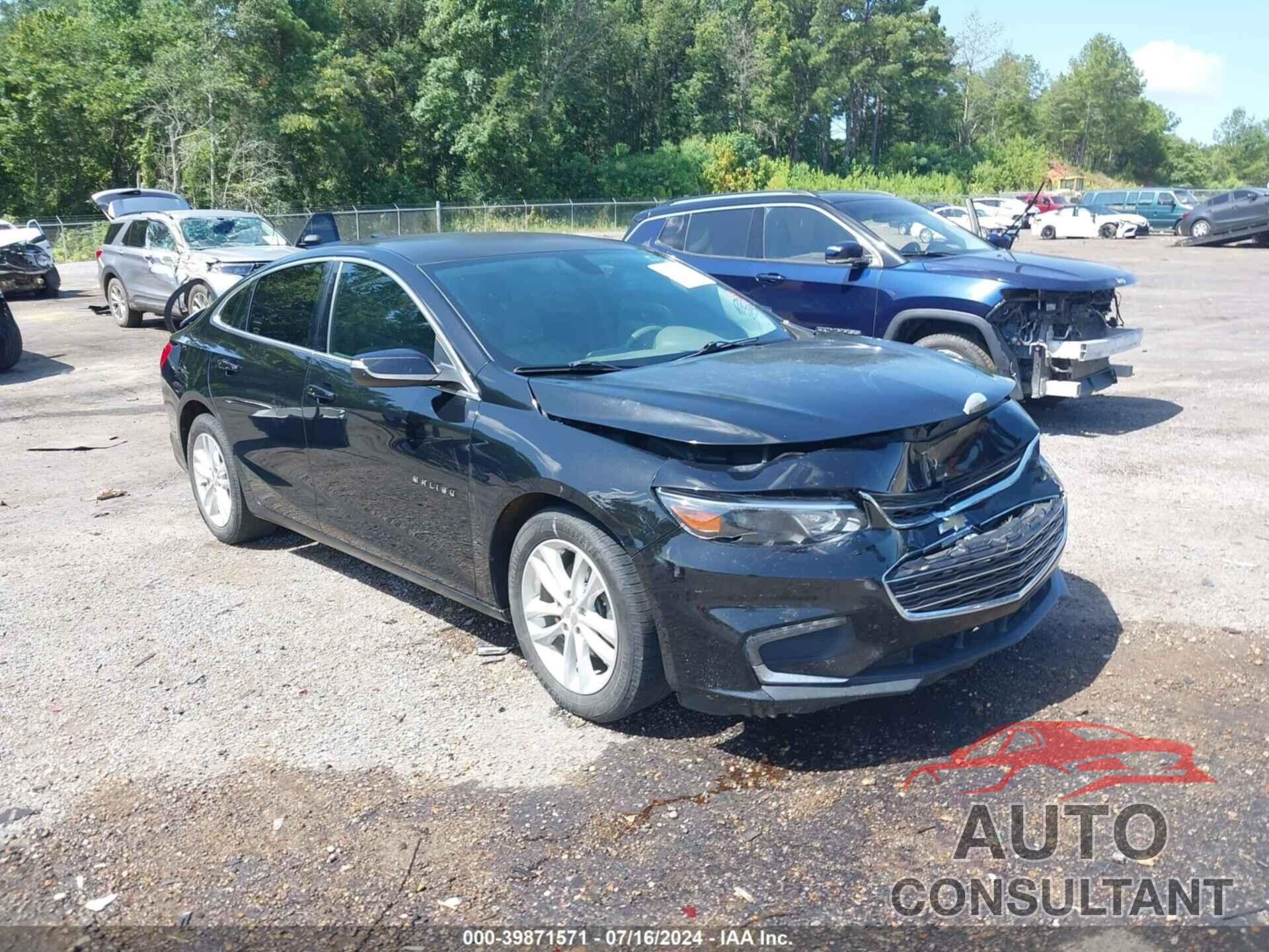 CHEVROLET MALIBU 2017 - 1G1ZE5ST2HF140291