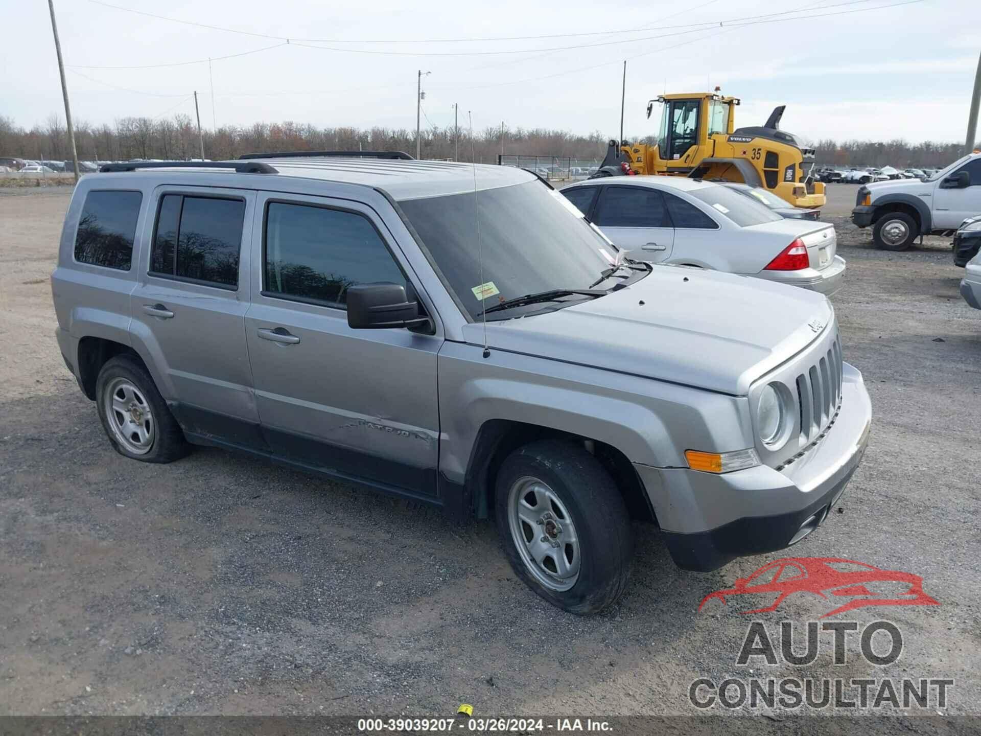 JEEP PATRIOT 2016 - 1C4NJPBAXGD812507