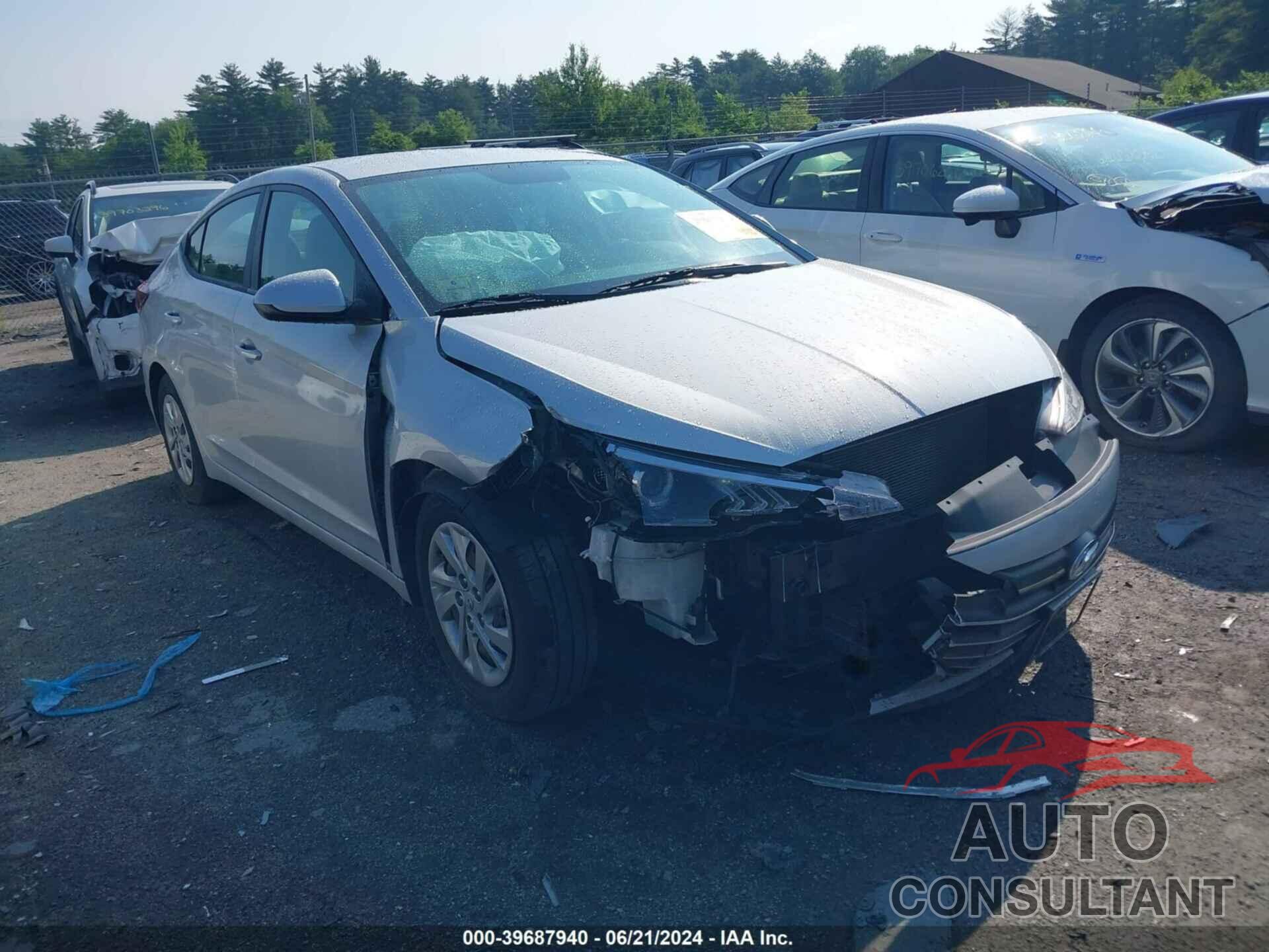 HYUNDAI ELANTRA 2019 - KMHD74LF8KU842533