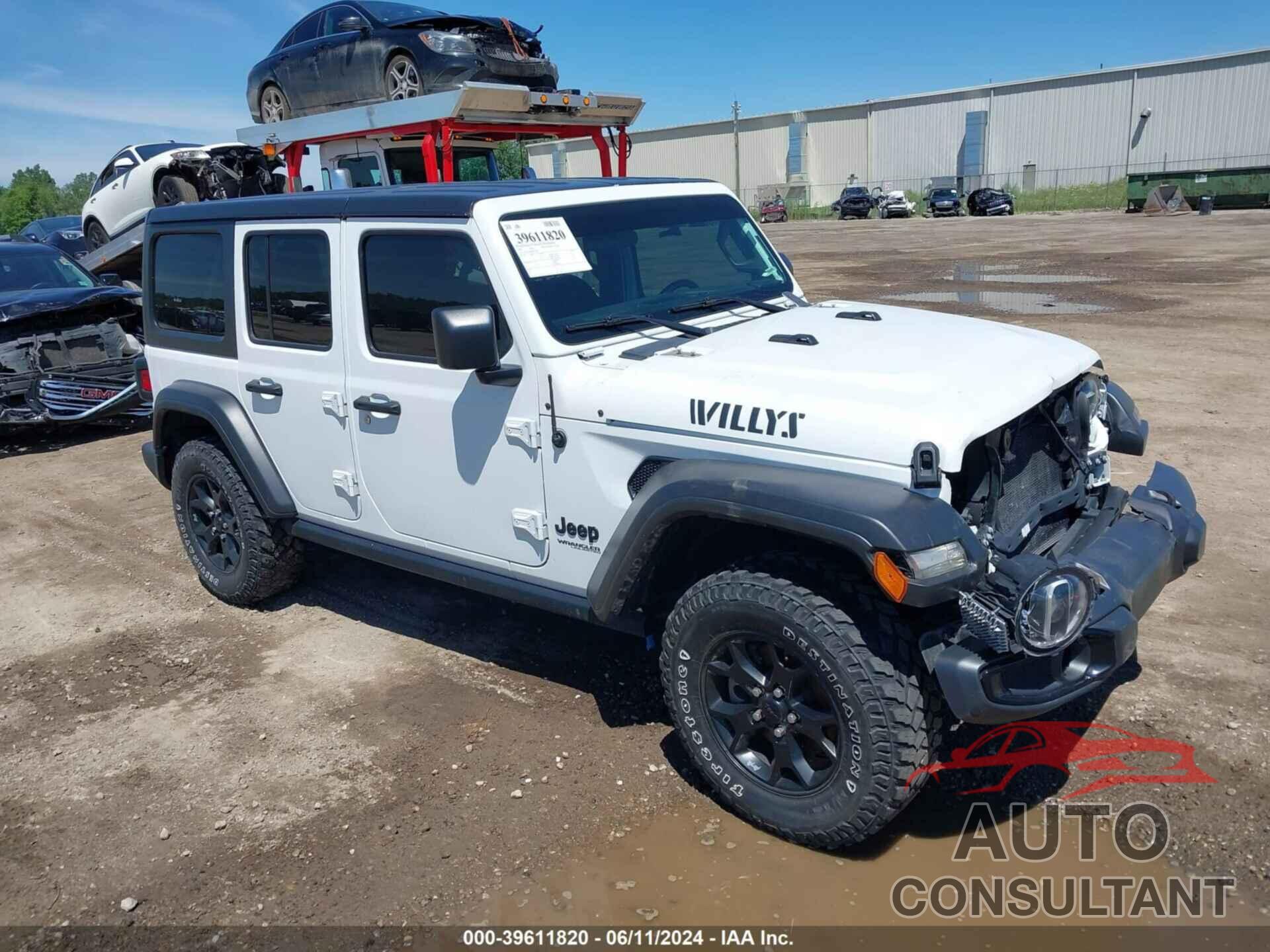 JEEP WRANGLER UNLIMITED 2021 - 1C4HJXDN8MW552802