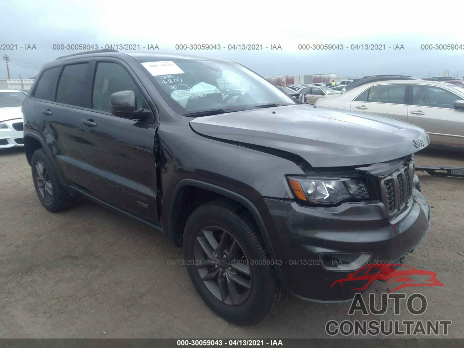 JEEP GRAND CHEROKEE 2016 - 1C4RJFAG4GC463058