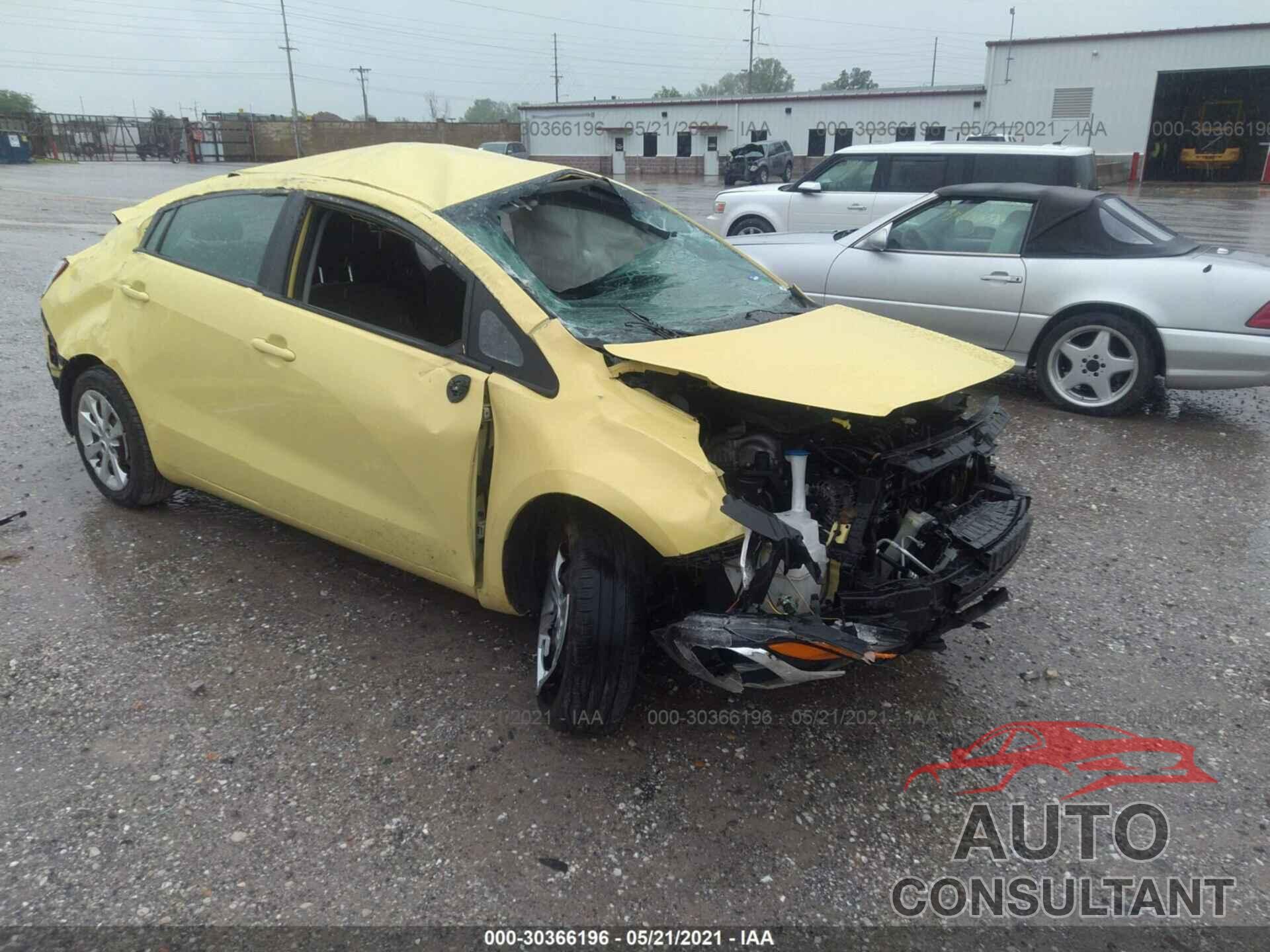 KIA RIO 2016 - KNADM4A34G6670497