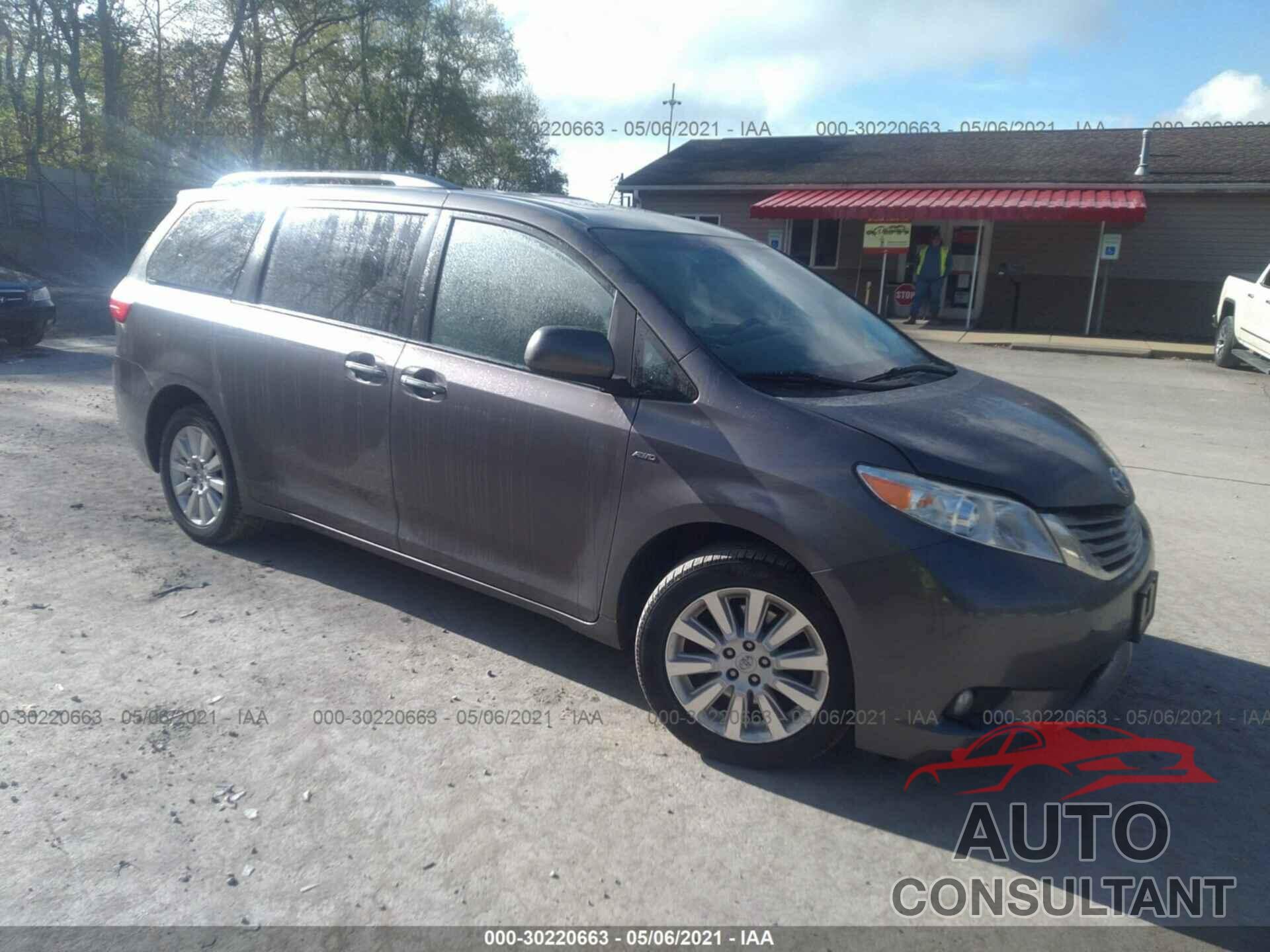 TOYOTA SIENNA 2016 - 5TDDK3DC6GS141535