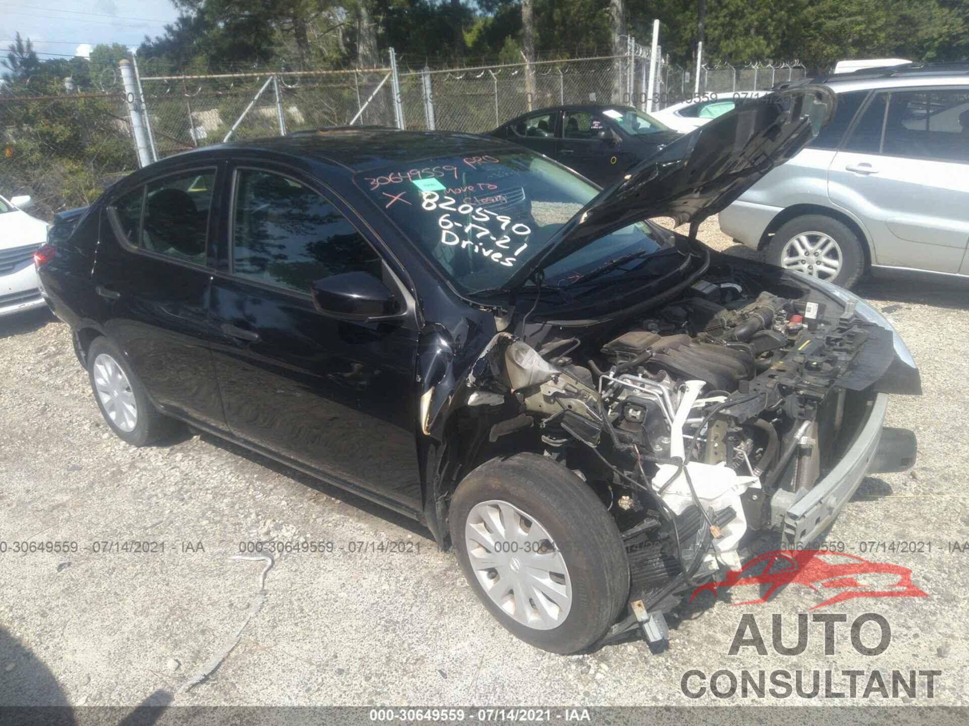NISSAN VERSA 2016 - 3N1CN7APXGL820590