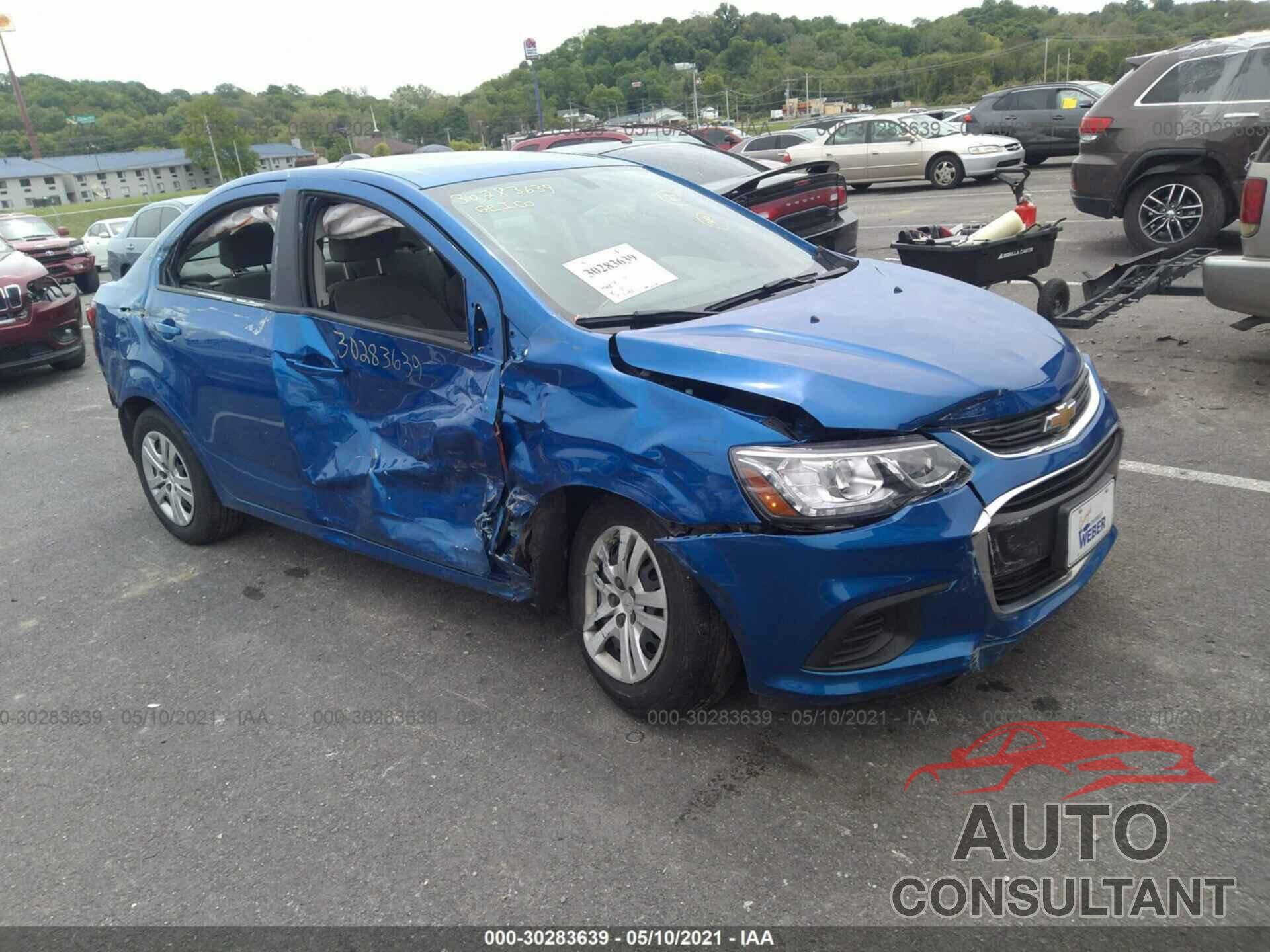 CHEVROLET SONIC 2020 - 1G1JB5SB5L4123874