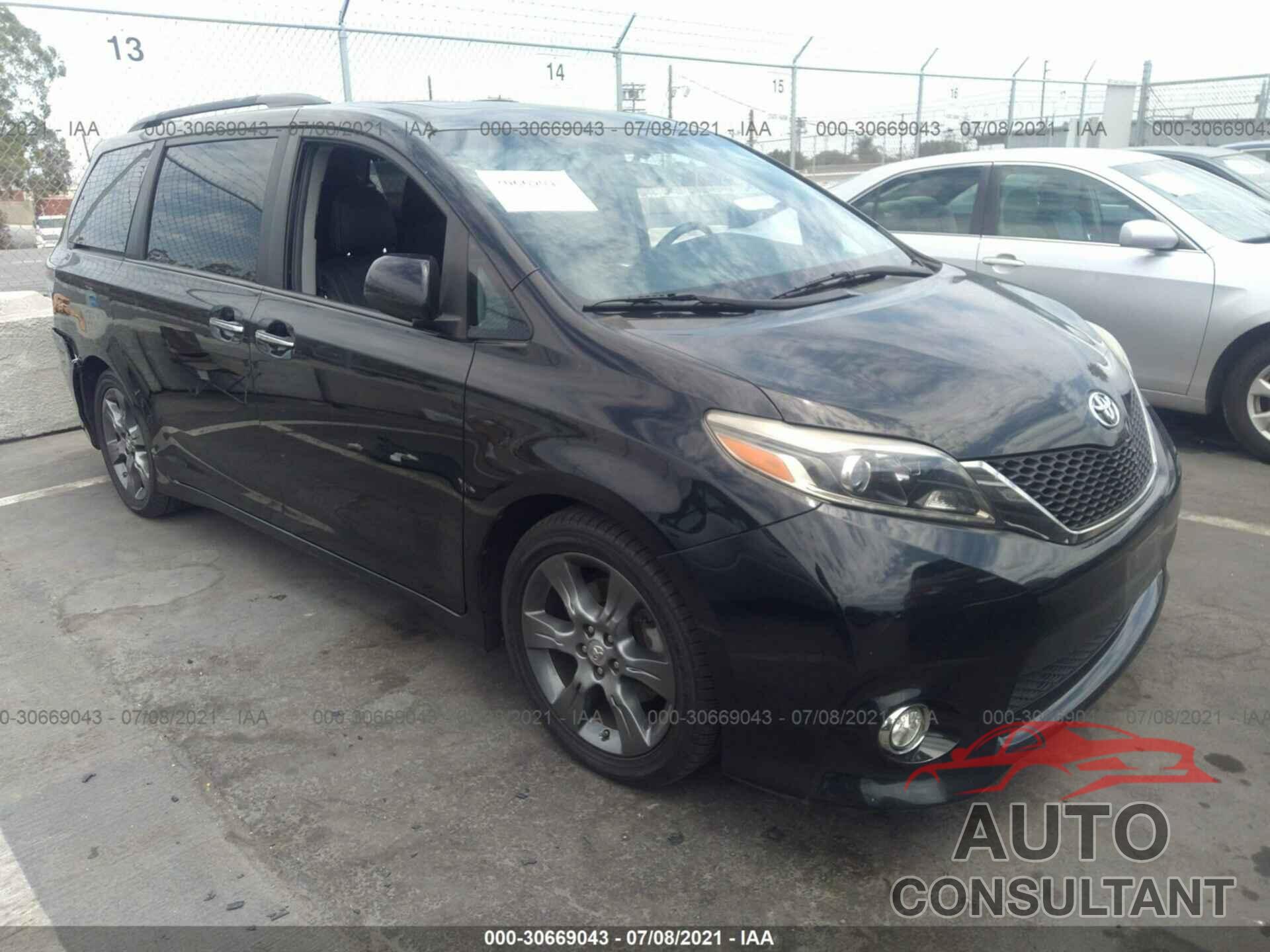 TOYOTA SIENNA 2016 - 5TDXK3DCXGS756148