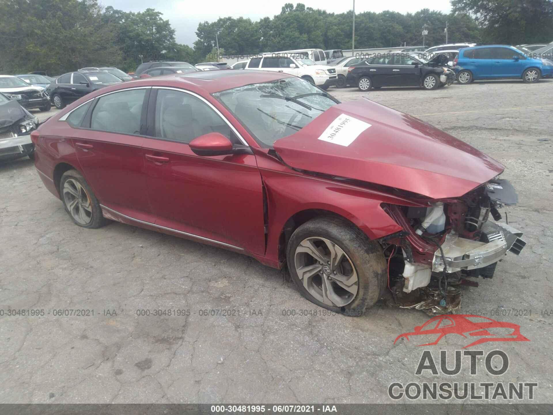 HONDA ACCORD SEDAN 2018 - 1HGCV1F55JA107422