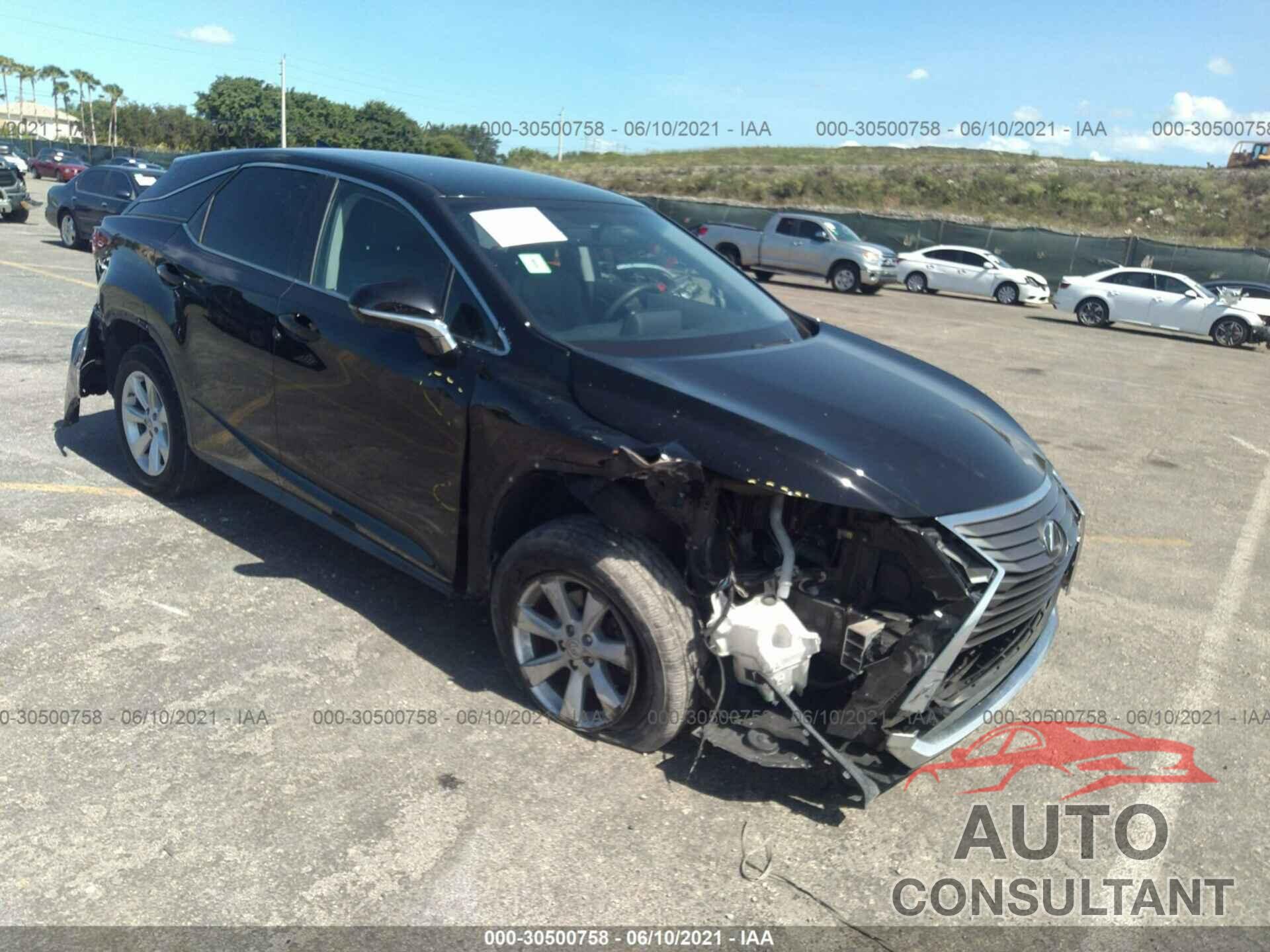 LEXUS RX 350 2016 - 2T2ZZMCAXGC017635