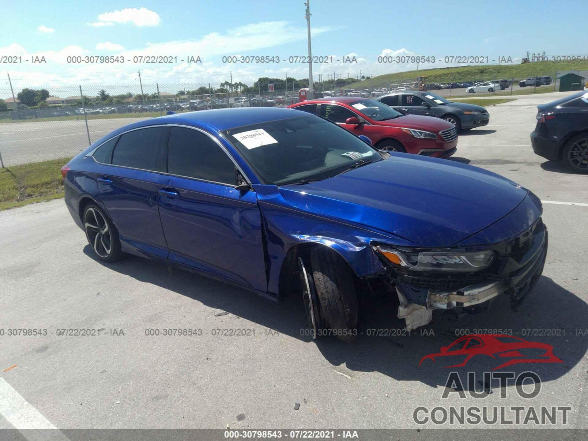 HONDA ACCORD SEDAN 2018 - 1HGCV1F36JA053238