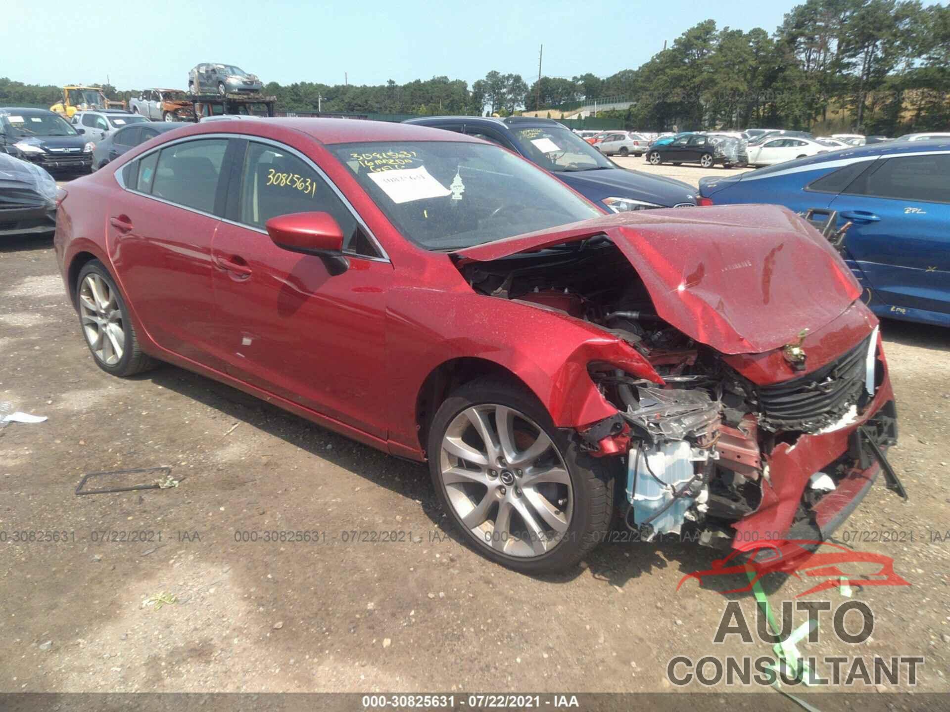 MAZDA MAZDA6 2016 - JM1GJ1V58G1475731